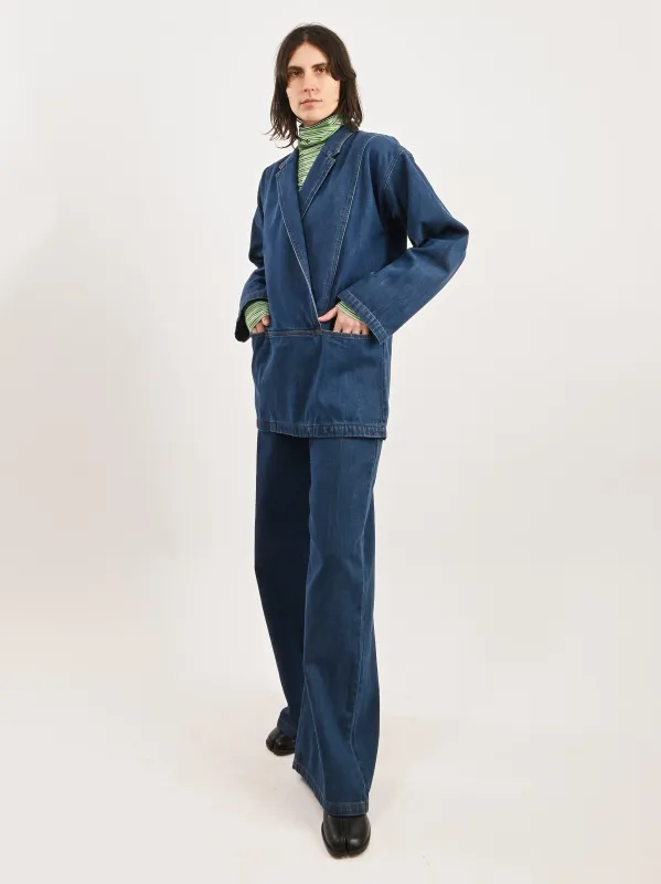 Indigo Bixio Top made by Rachel Comey