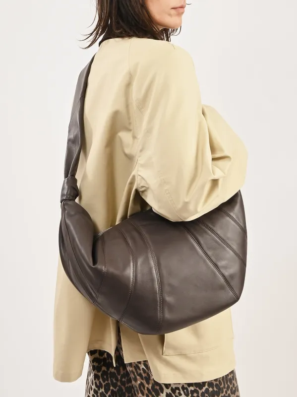 Mink Large Croissant Bag made by Lemaire