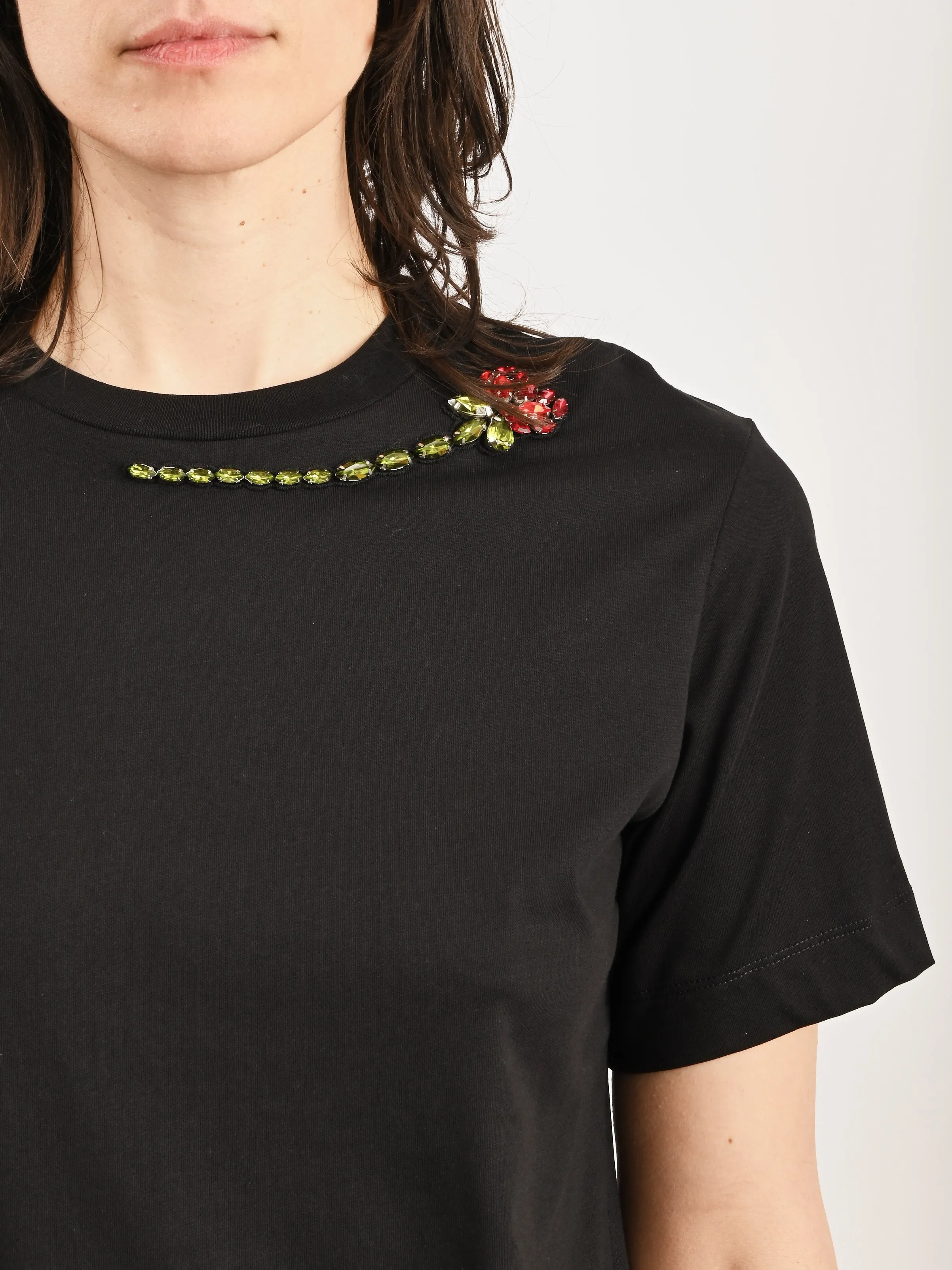 Black/Red/Multi Boy T-Shirt W/Emb sold by Frances May Houseline product image thumbnail 3