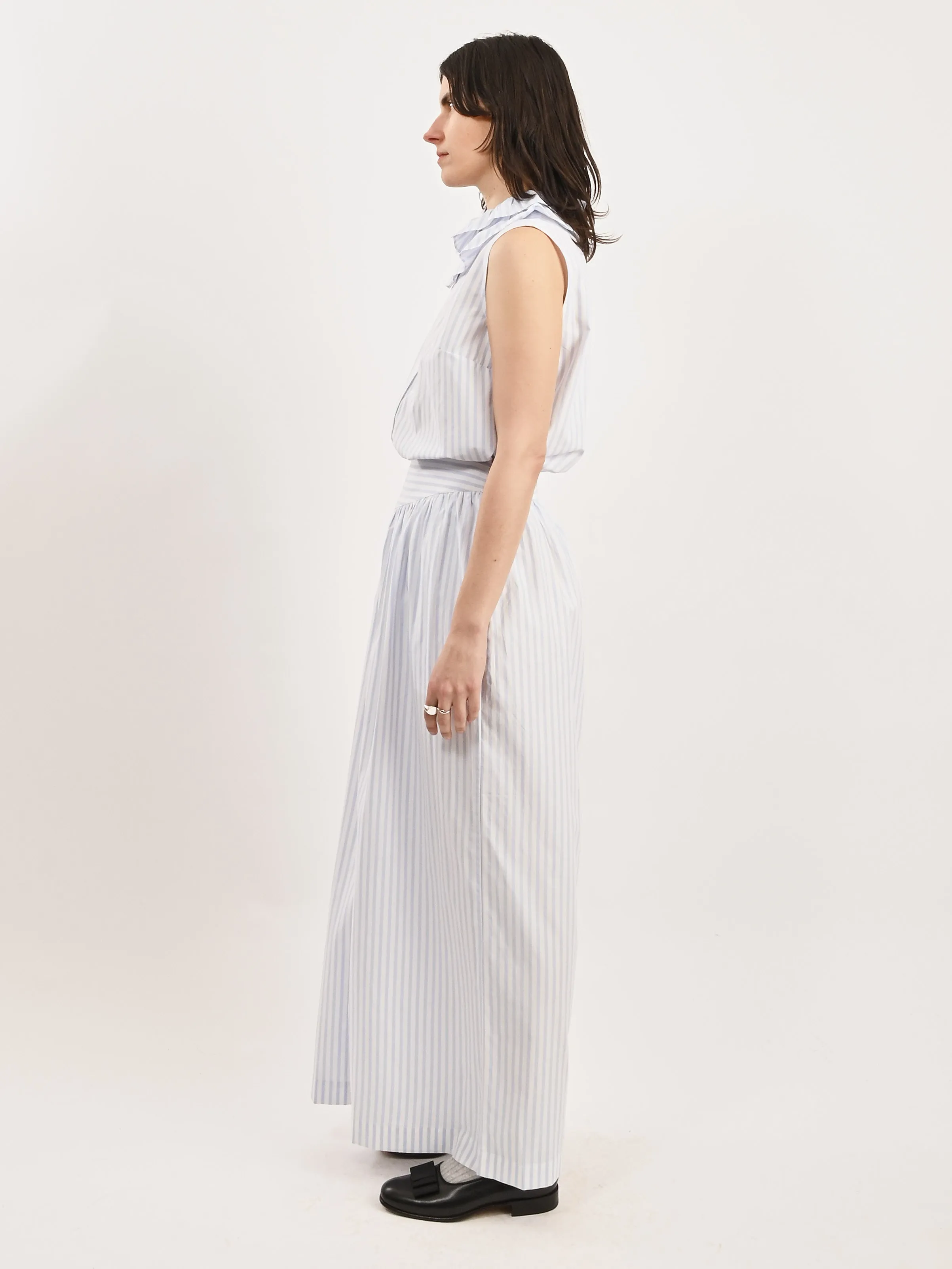 Blue Stripe Kafka Pants sold by Frances May Houseline product image thumbnail 5