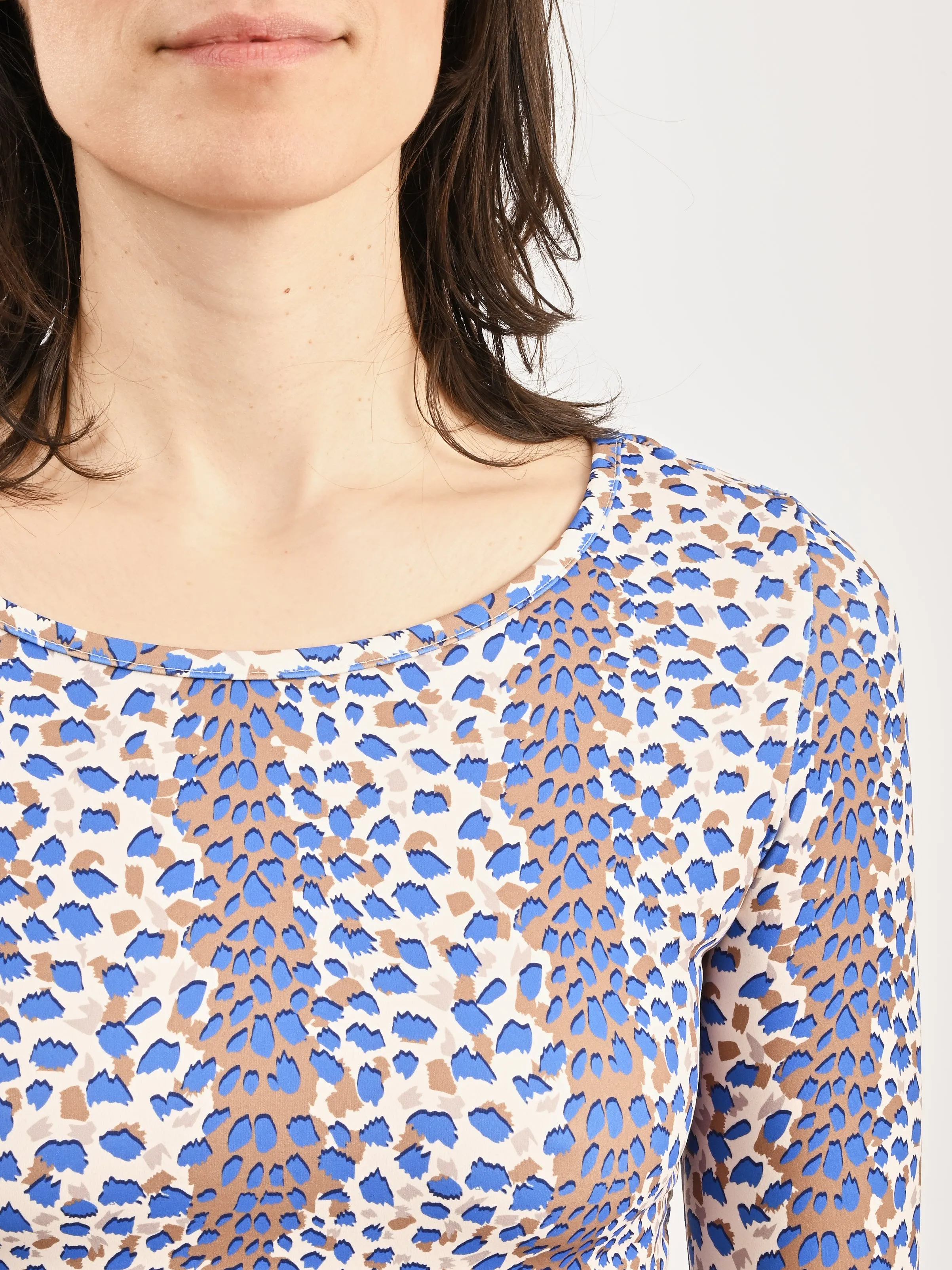 Leopard Workout Top sold by Frances May Houseline product image thumbnail 4