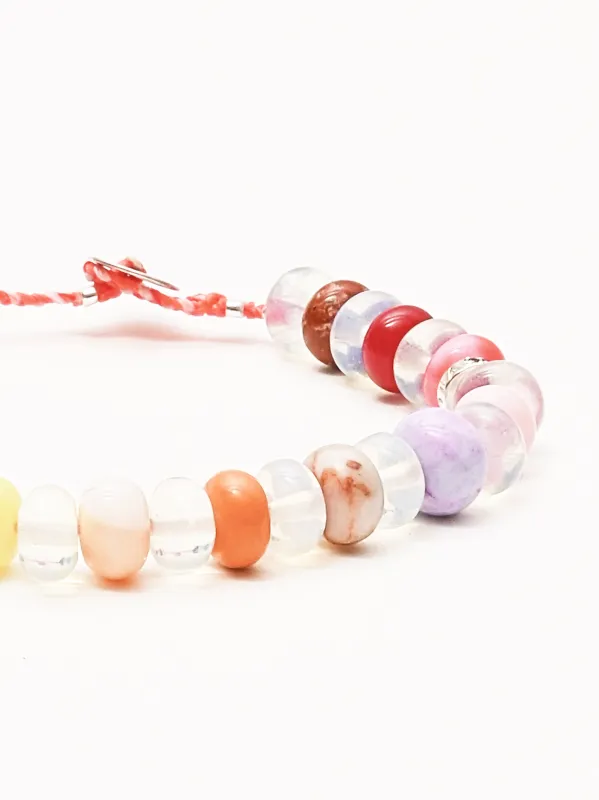Sherbet Candy Gem Bracelet sold by Frances May Houseline