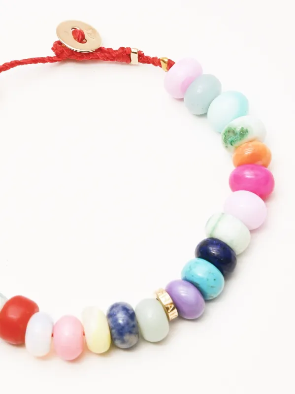 Candy Gem Bracelet made by Frances May Houseline
