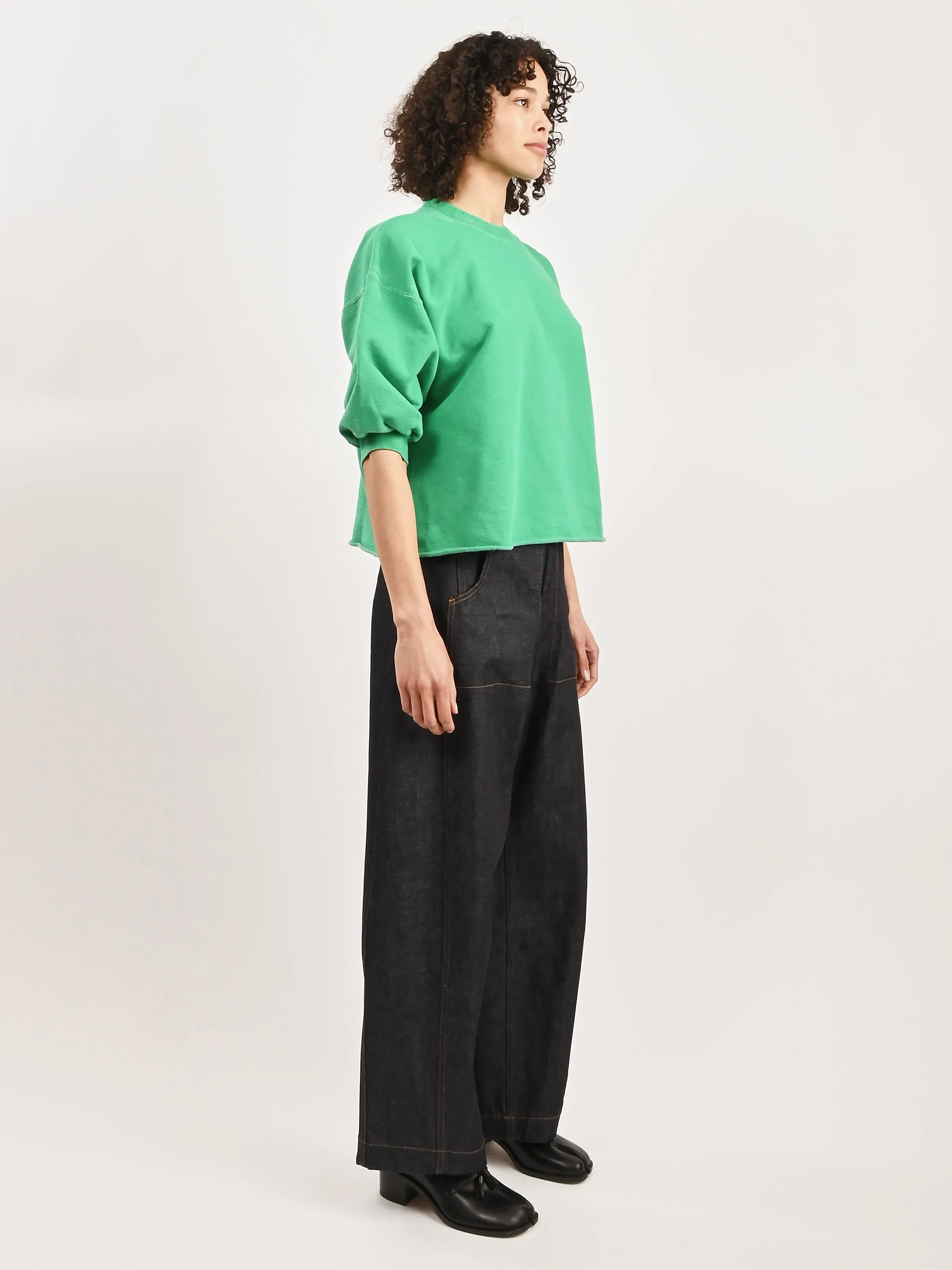 Green Apple Fond Sweatshirt sold by Frances May Houseline product image thumbnail 5