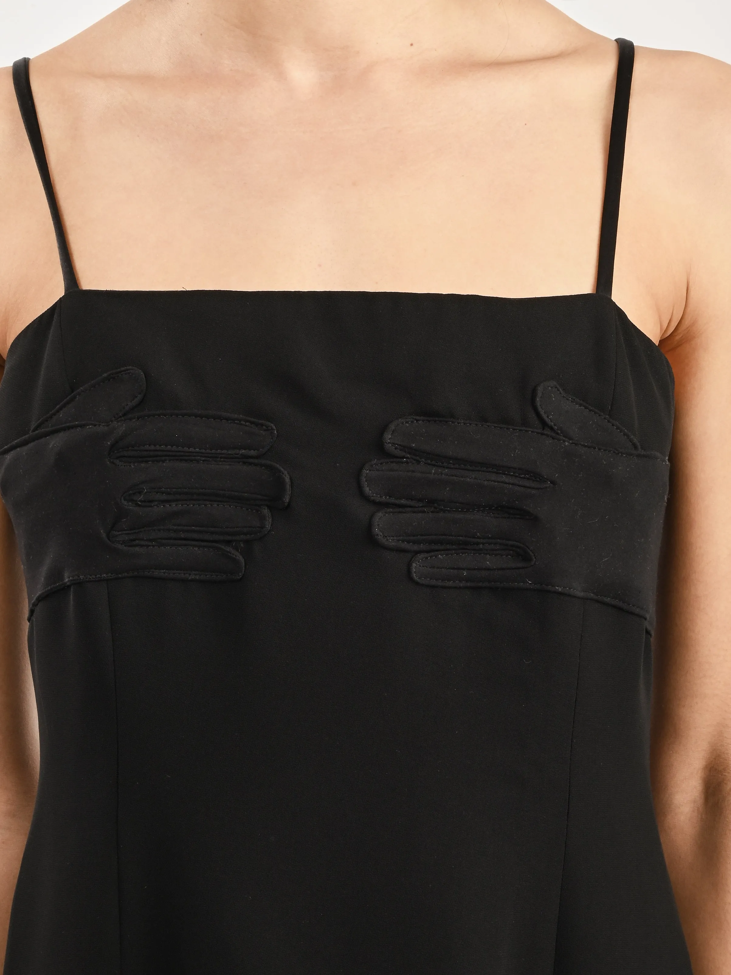Black Glove Dress sold by Frances May Houseline product image thumbnail 3