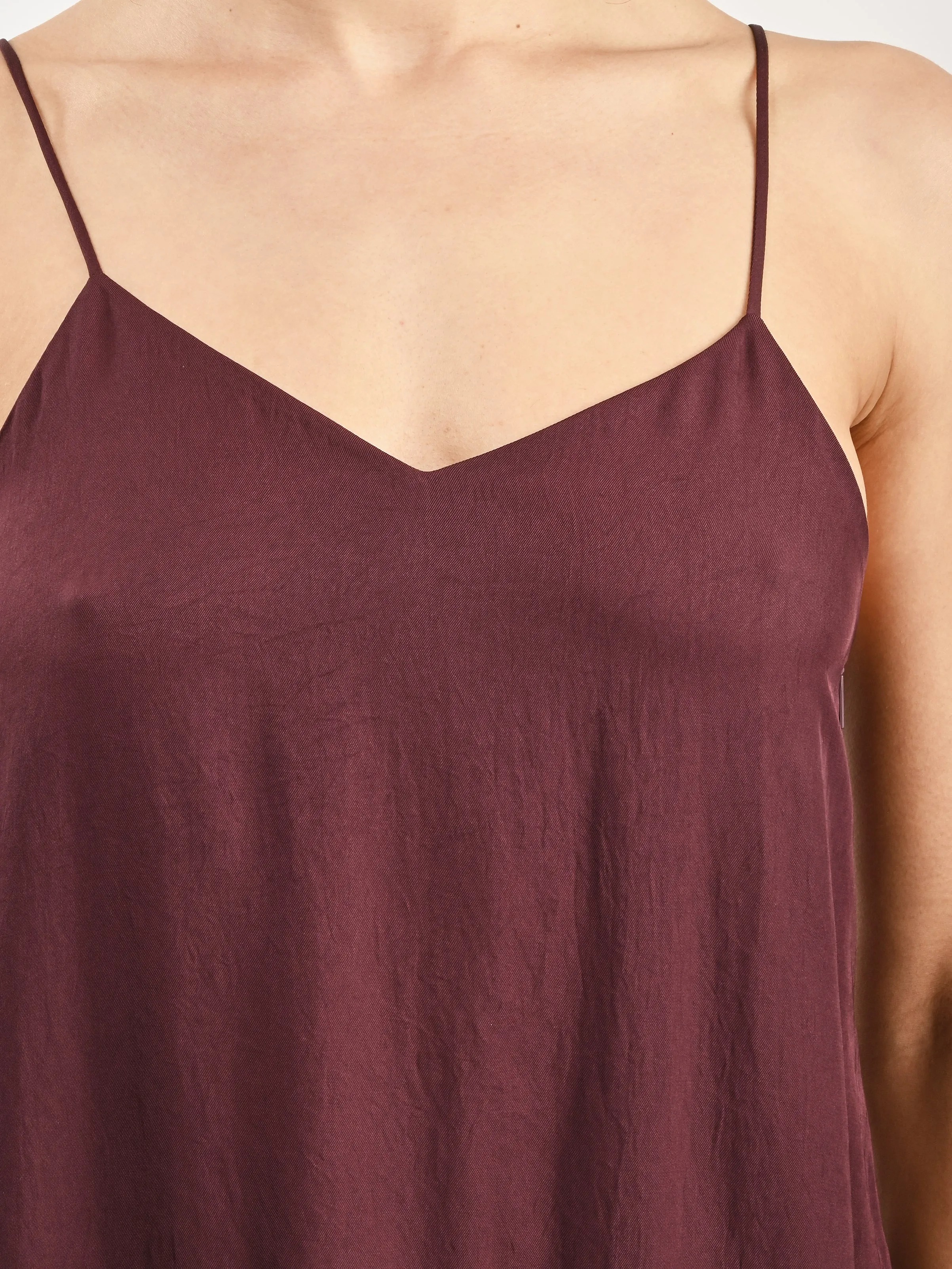 Crimson Spring Acetate Strappy Jalouise Dress sold by Frances May Houseline product image thumbnail 3