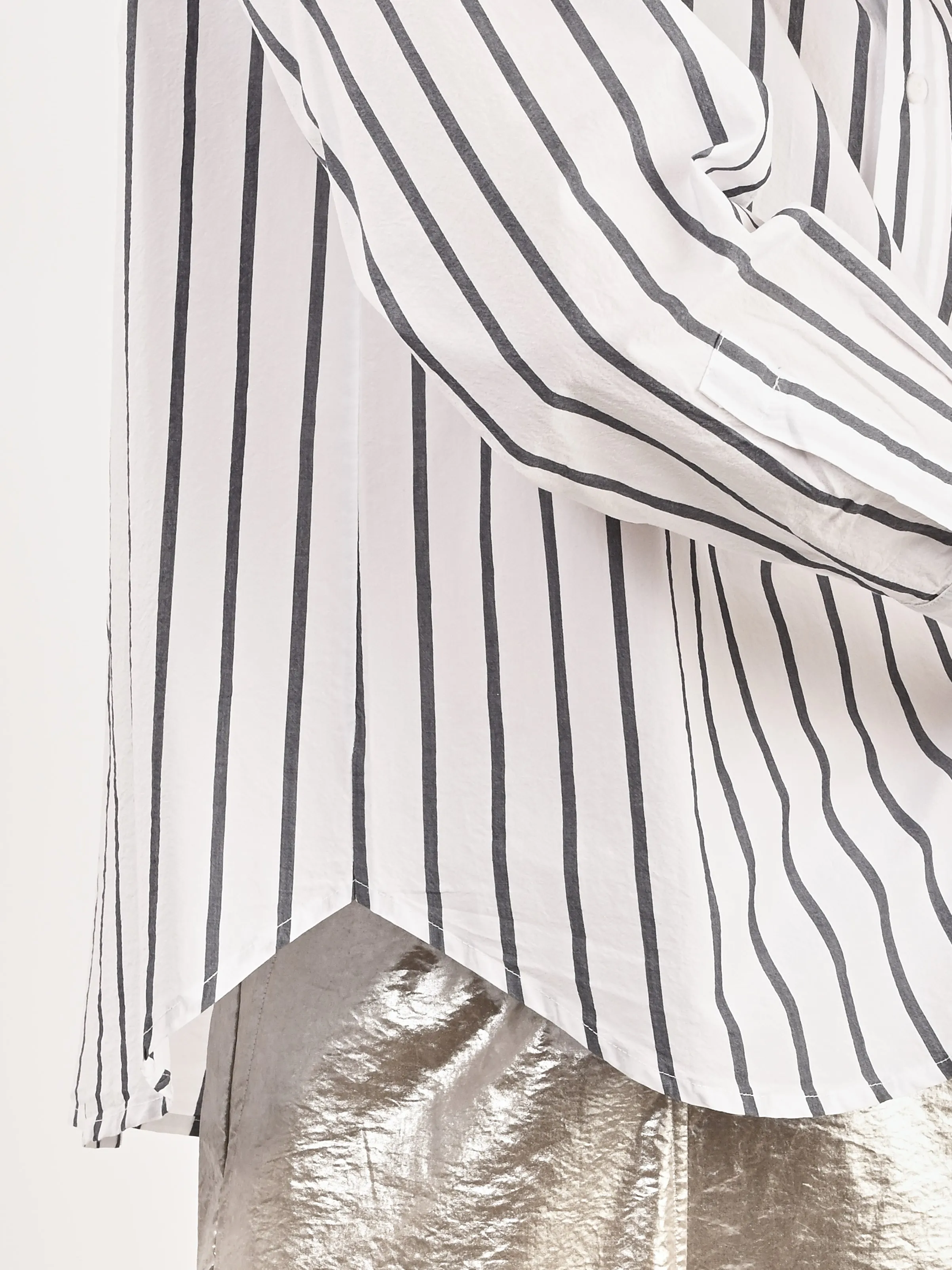 White Camicia Eolia sold by Frances May Houseline product image thumbnail 5