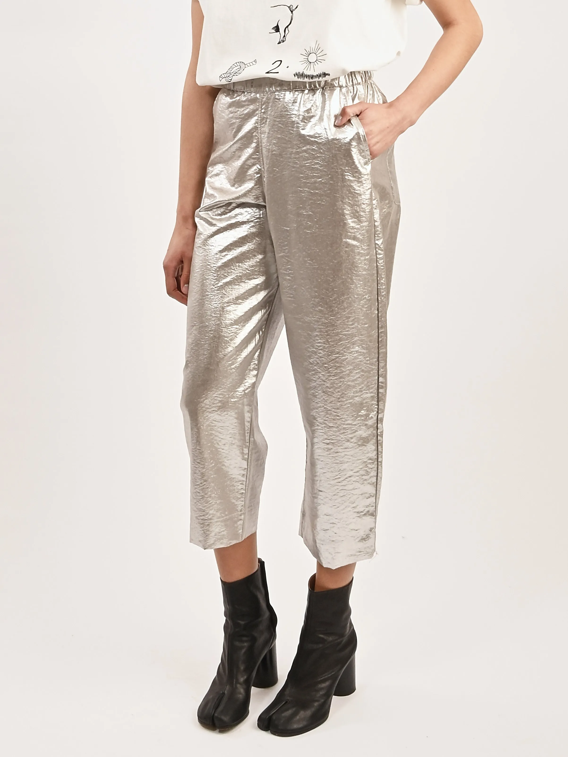 Silver Torme Pant sold by Frances May Houseline product image thumbnail 2