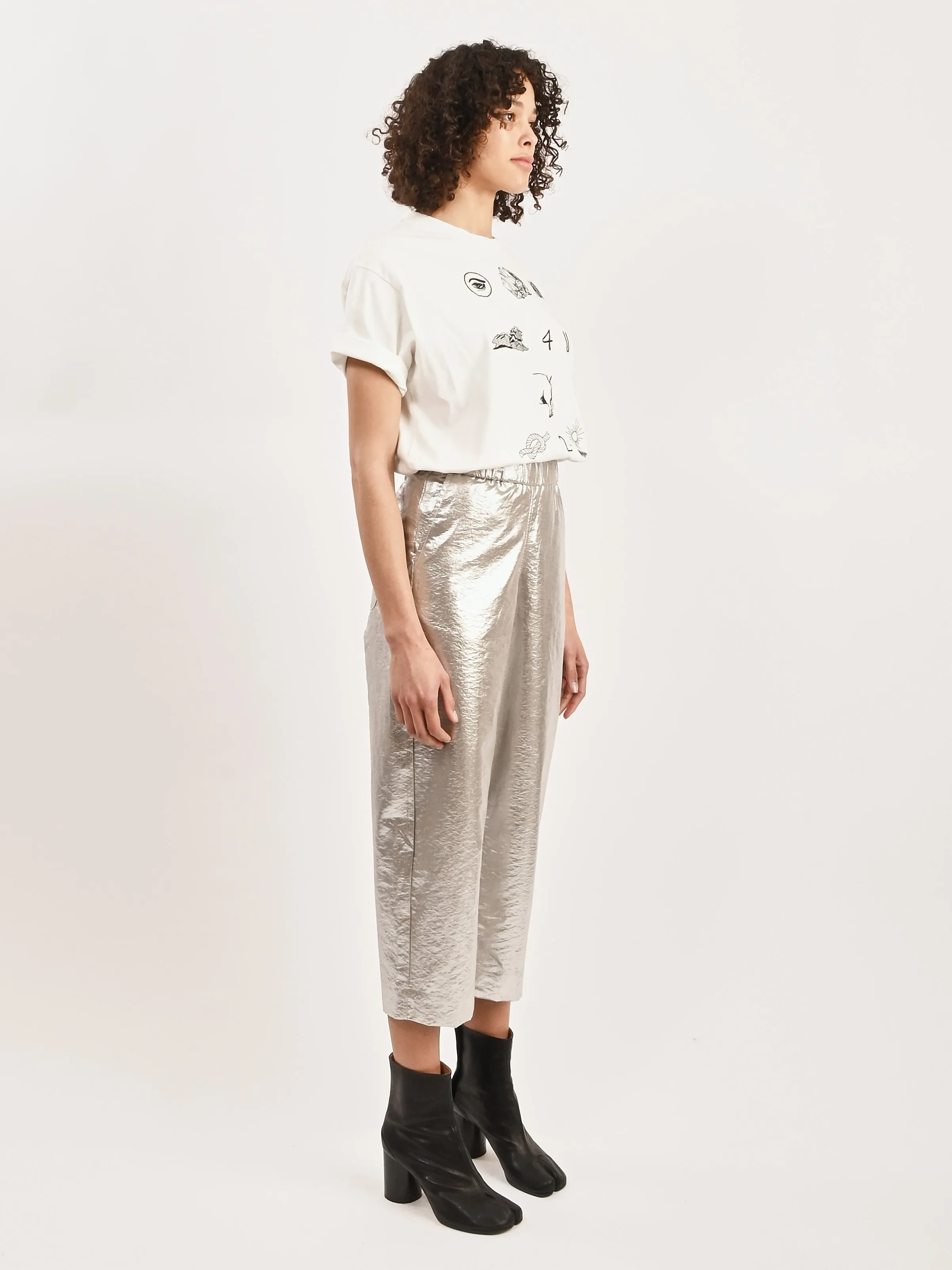 Silver Torme Pant sold by Frances May Houseline product image thumbnail 5