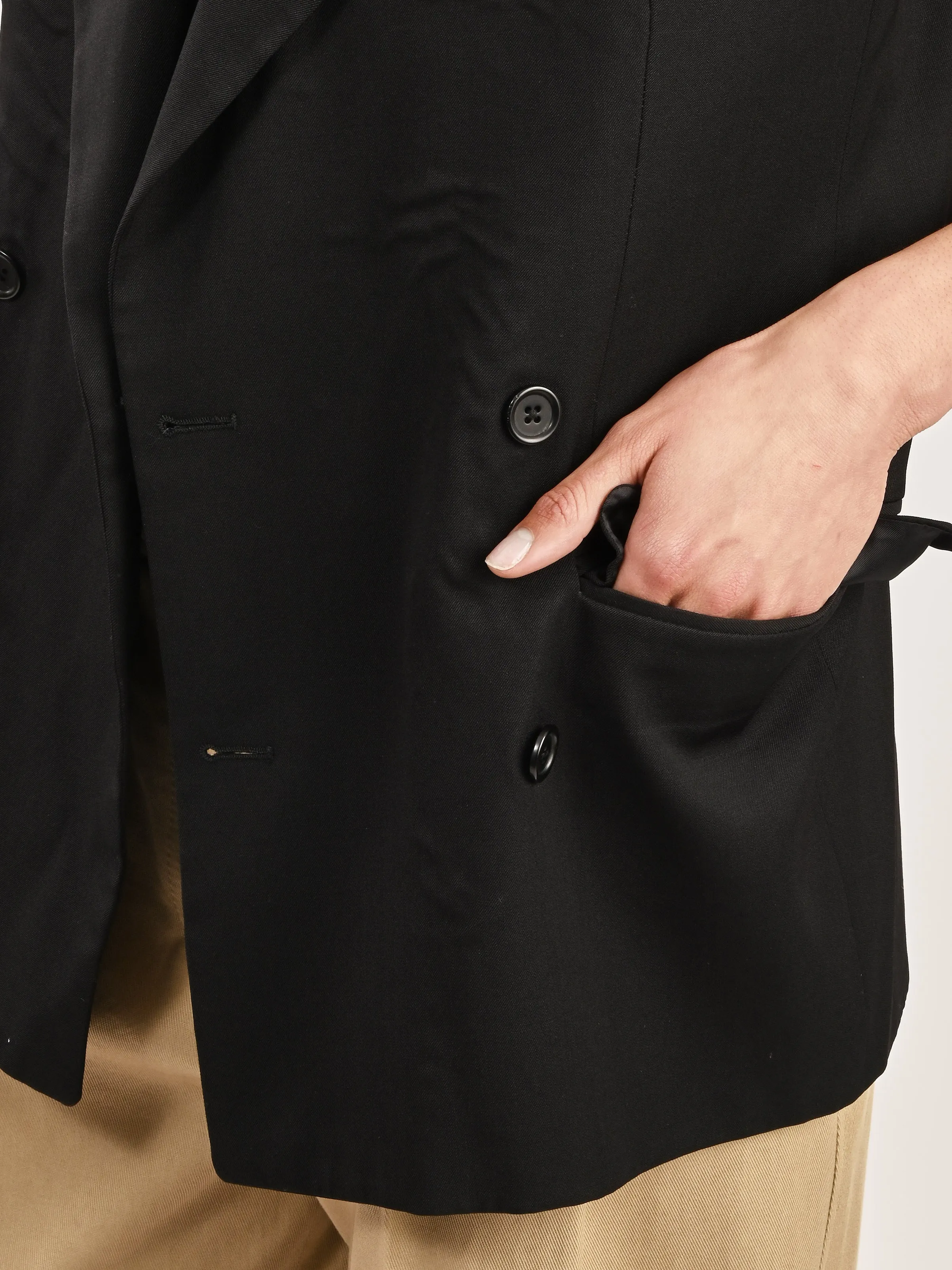 Deconstructed Blazer Vest sold by Frances May Houseline product image thumbnail 5