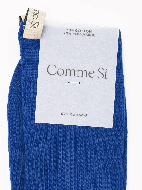 Sapphire The Yves Sock made by Frances May Houseline