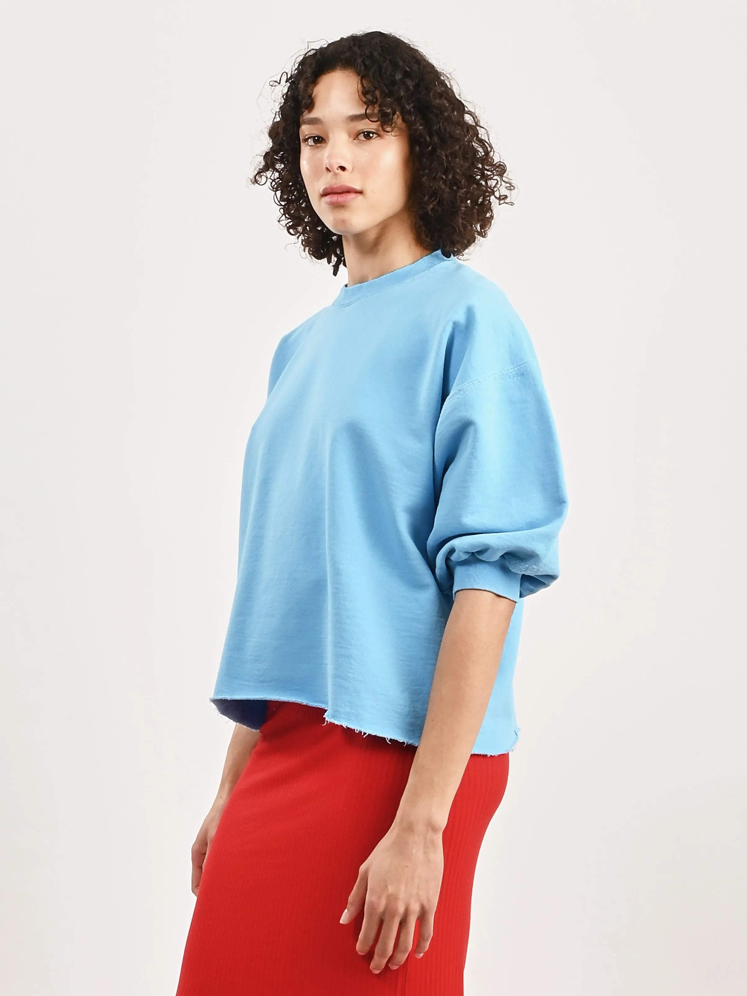 Sky Blue Fond Sweatshirt sold by Frances May Houseline product image thumbnail 2