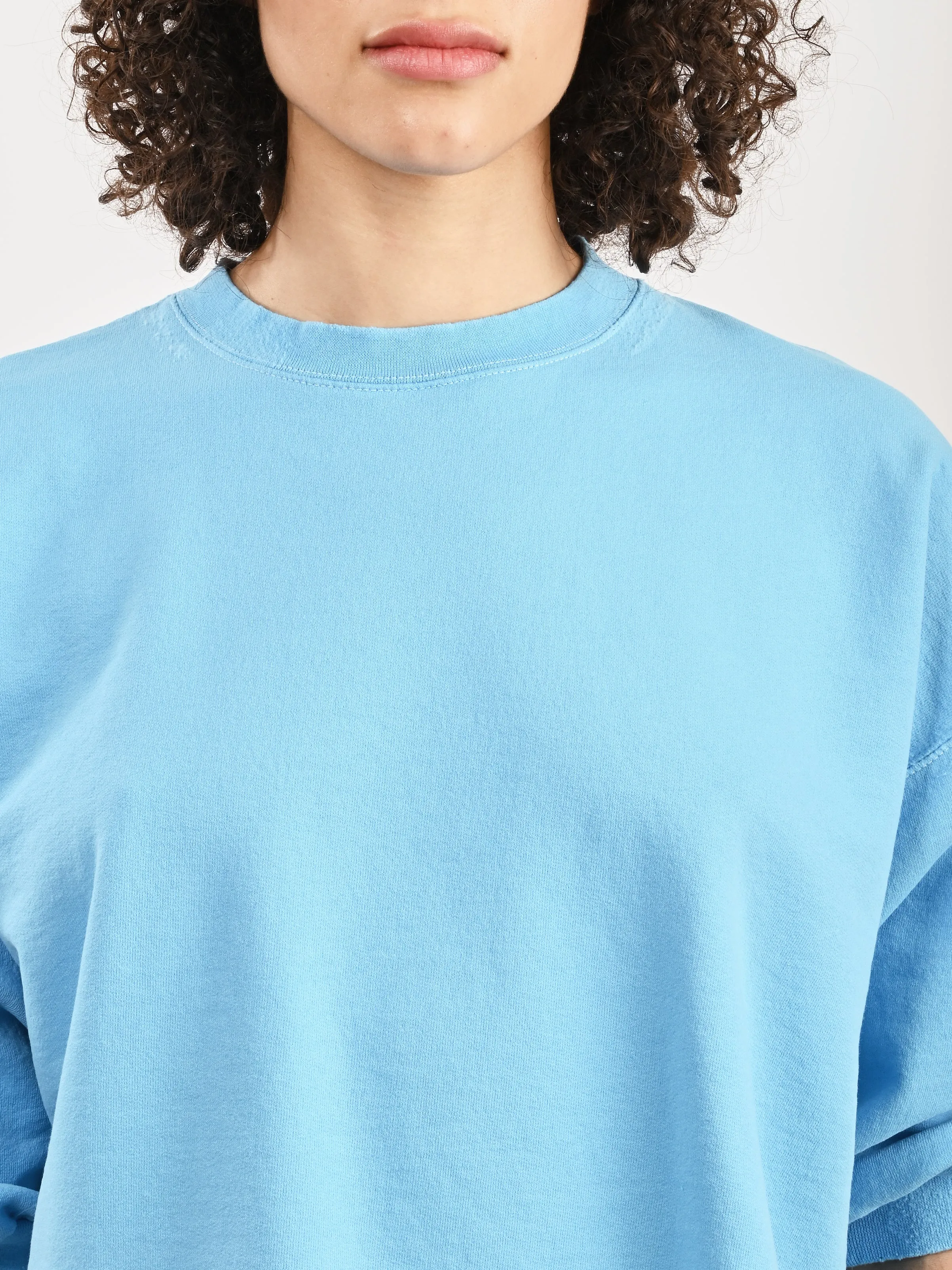 Sky Blue Fond Sweatshirt sold by Frances May Houseline product image thumbnail 3