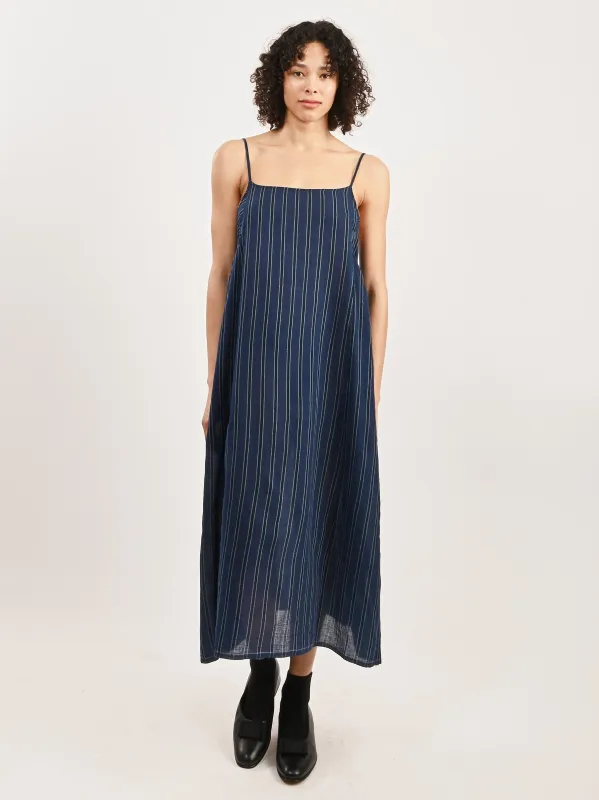 Navy Slip Dress made by Frances May Houseline
