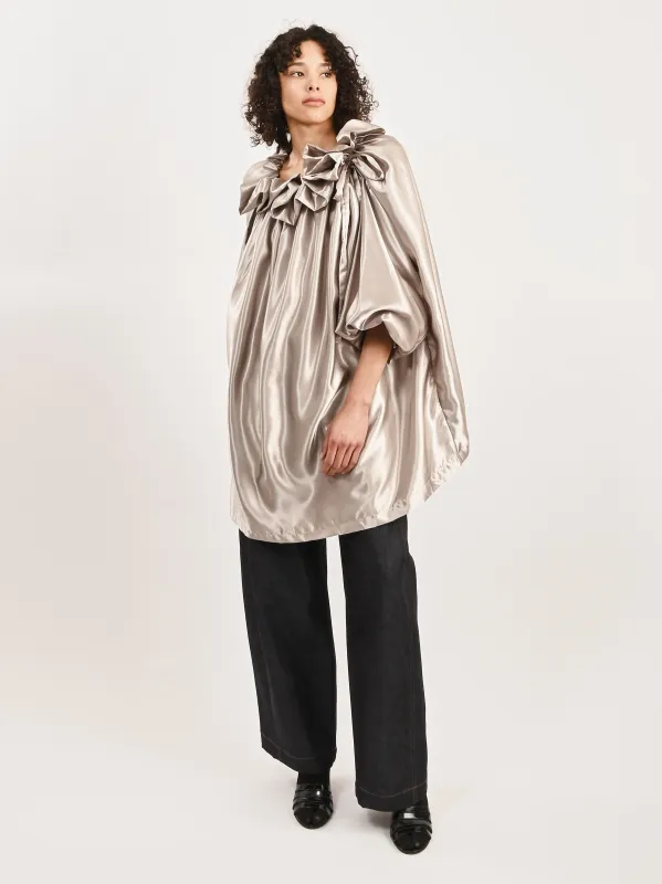 Silver Dress made by Frances May Houseline