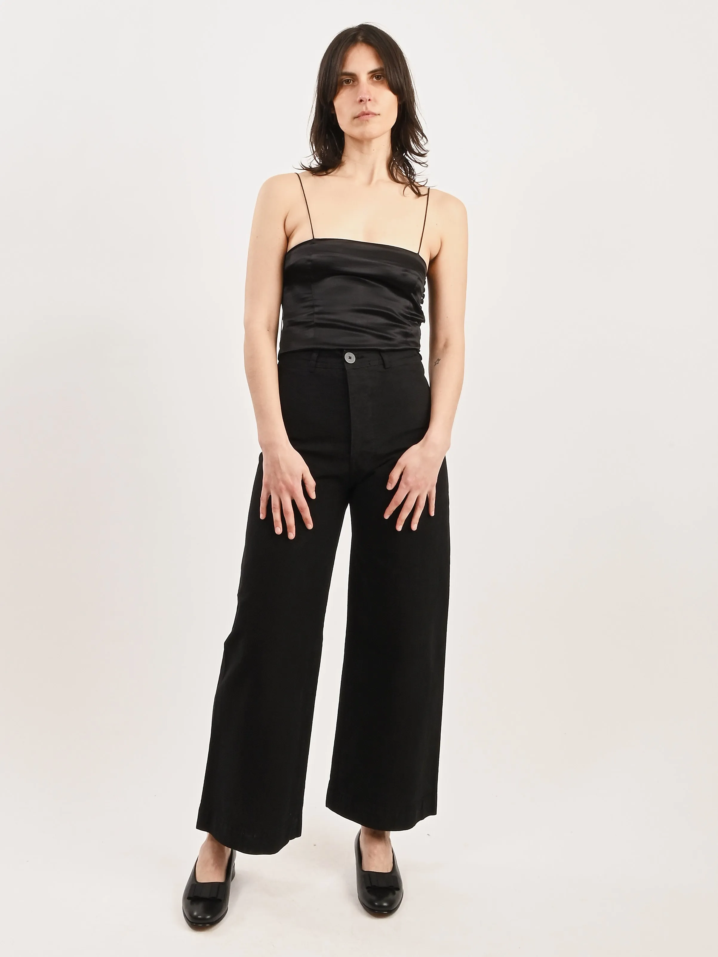 Black Sailor Pant sold by Frances May Houseline