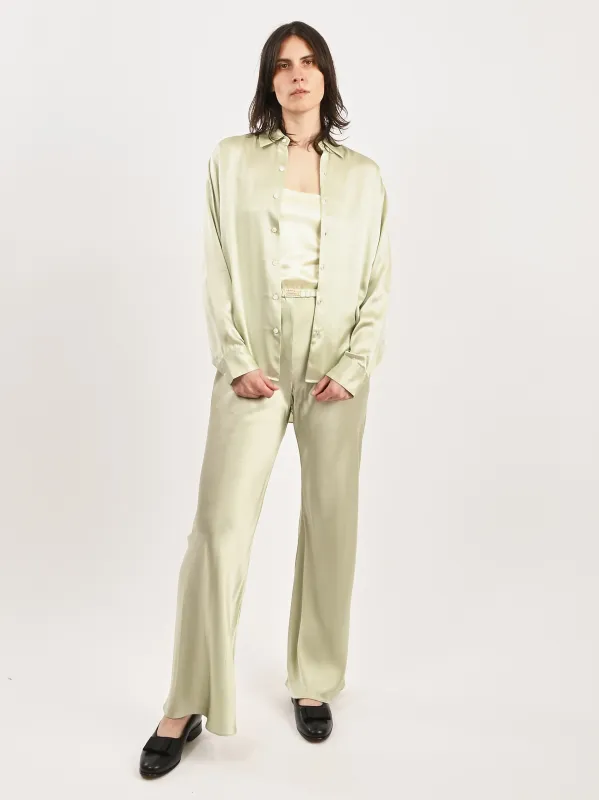 Mint Silk La Shirt Classica sold by Frances May Houseline