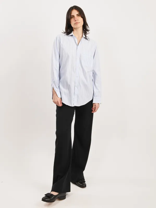 Blue Striped Valentino Shirt sold by Frances May Houseline