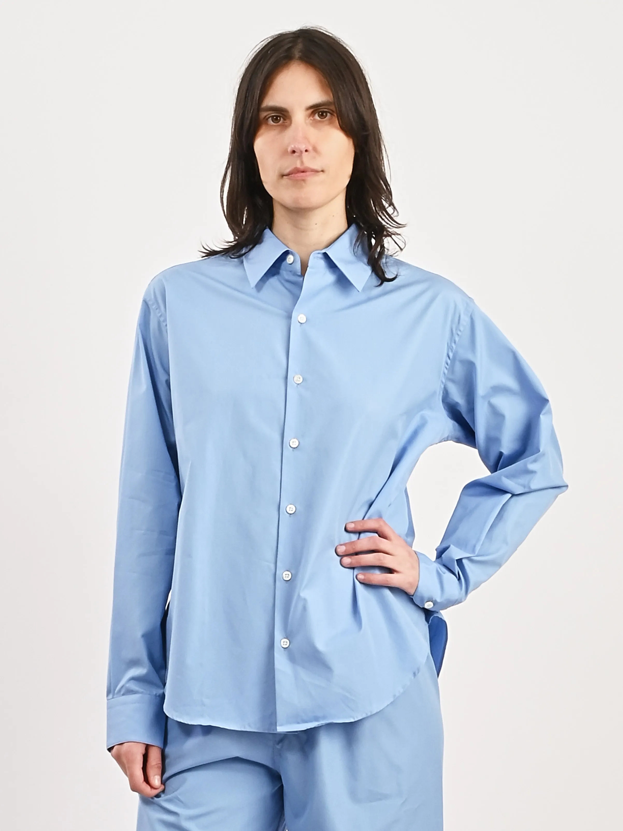 Grecian Blue La Shirt Classica sold by Frances May Houseline product image thumbnail 2