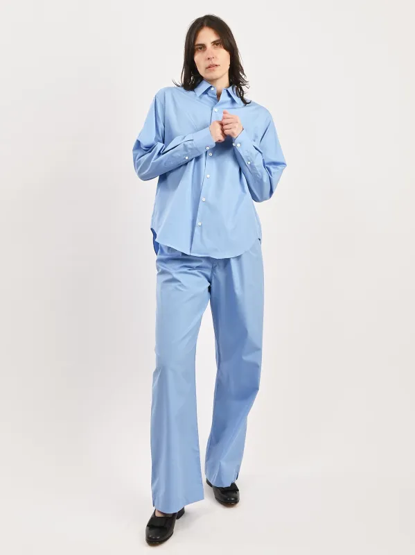 Grecian Blue La Shirt Classica sold by Frances May Houseline