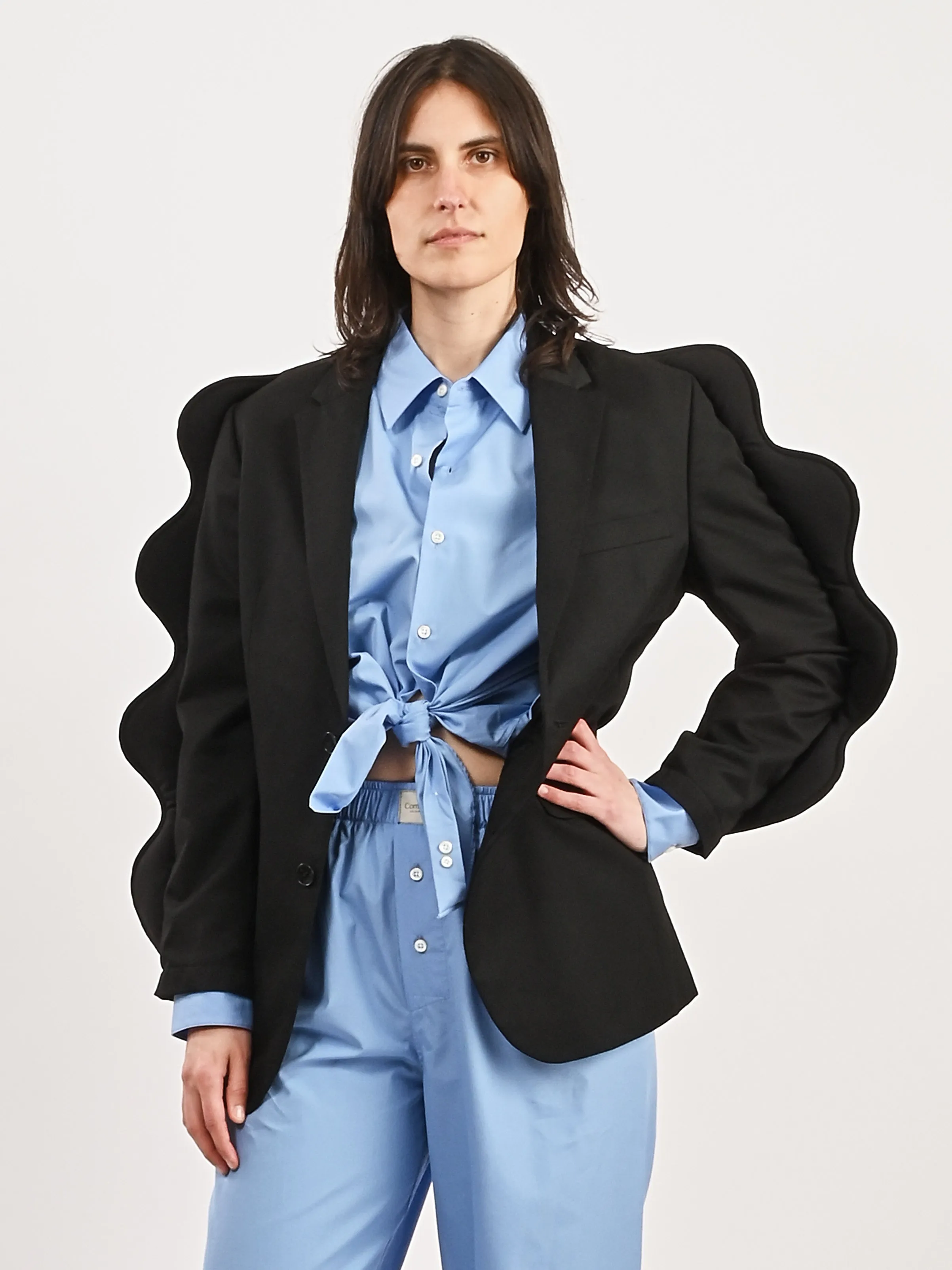 Black Rachis Blazer sold by Frances May Houseline product image thumbnail 2