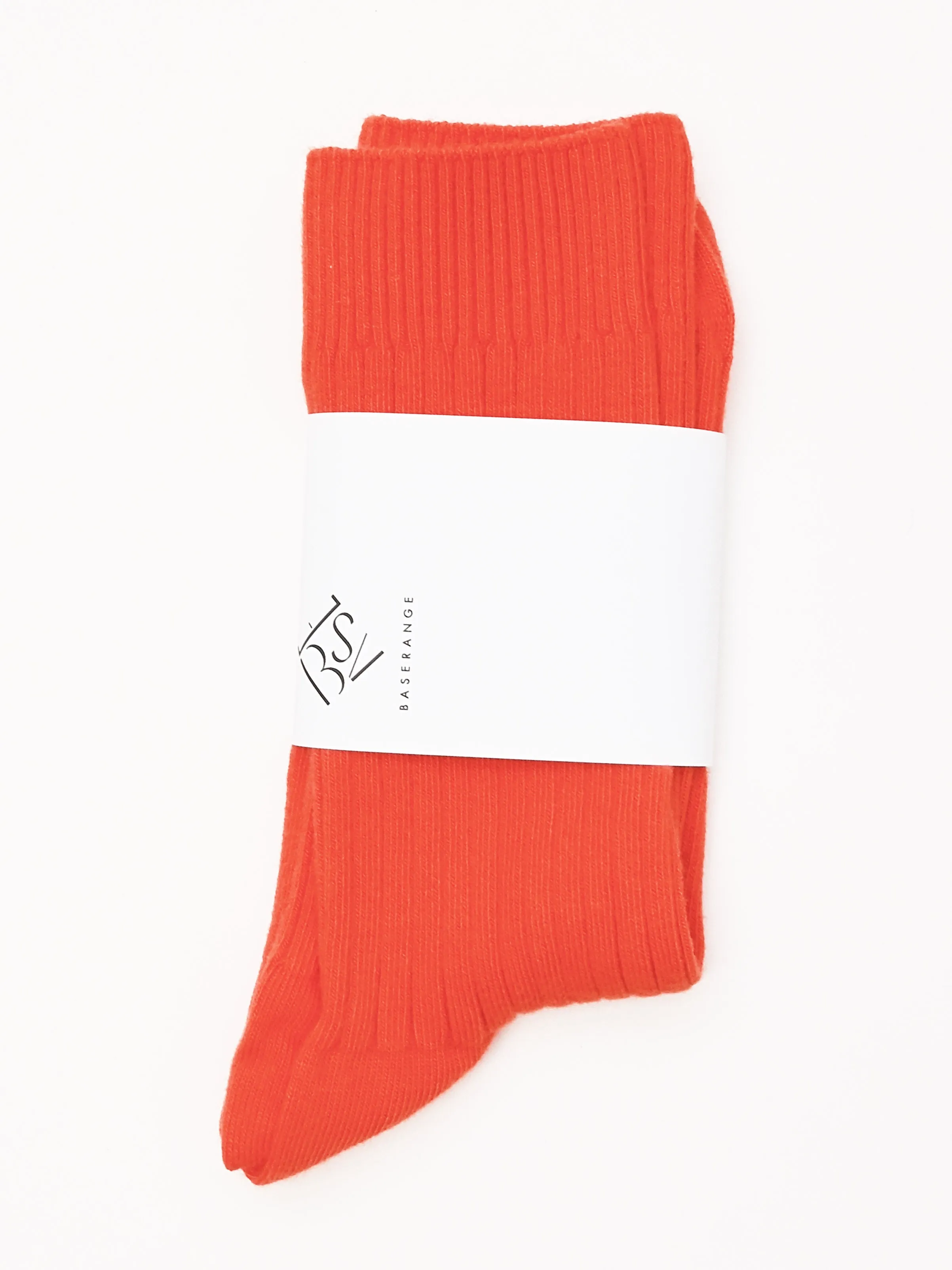 Bill Red Rib Overankle Socks sold by Frances May Houseline product image thumbnail 2