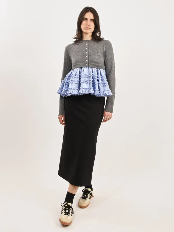 Grey Paw Paw Cardigan sold by Frances May Houseline