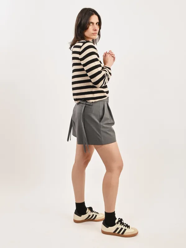 Grey Hinoki Short sold by Frances May Houseline