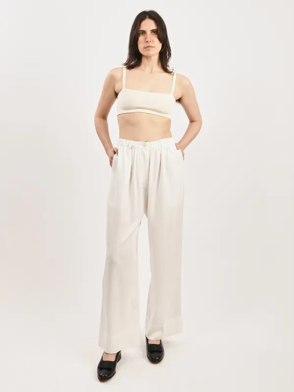 Ivory Melrose Pant sold by Frances May Houseline