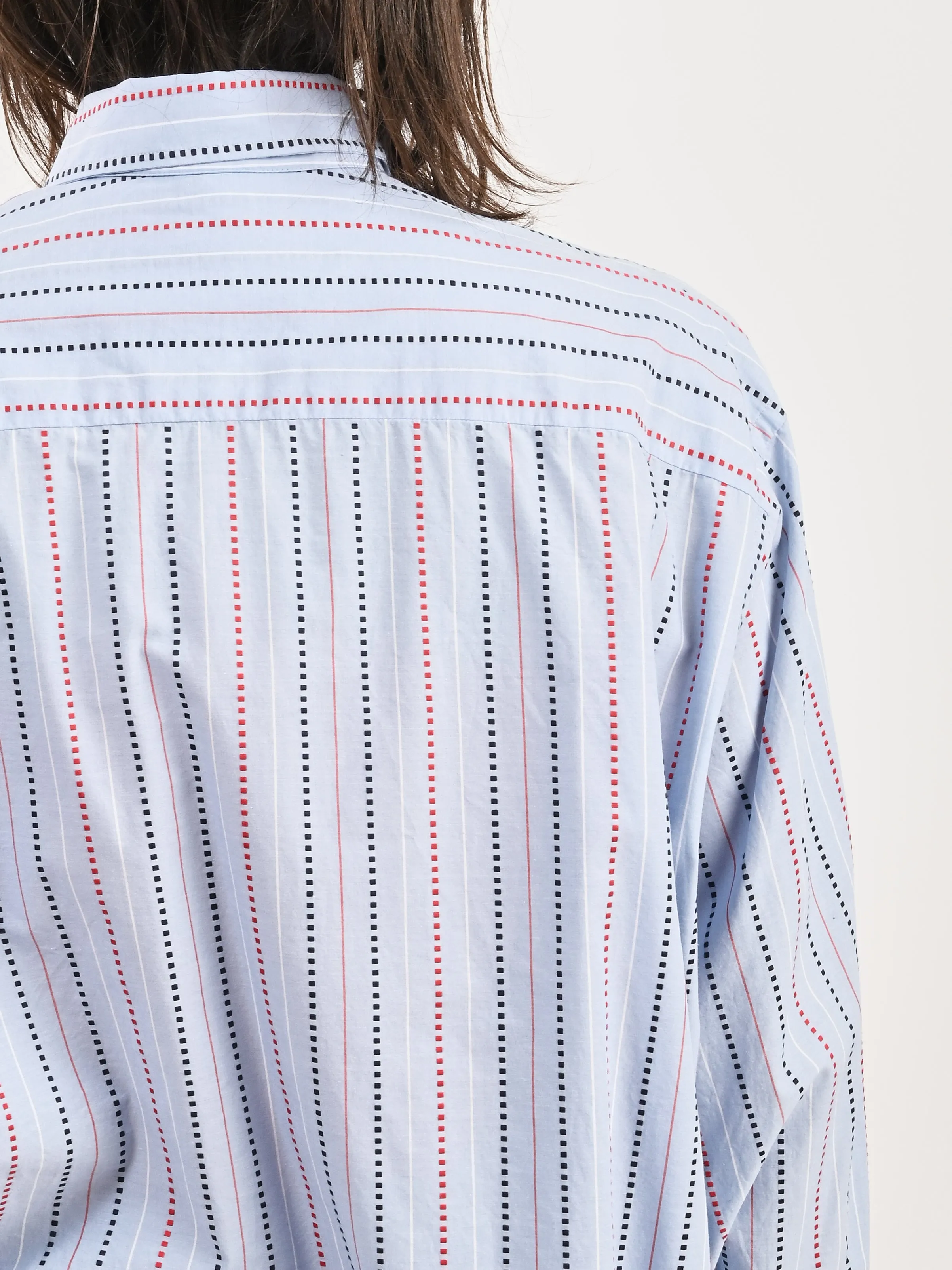 Matrix Stripe Claude Shirt sold by Frances May Houseline product image thumbnail 4