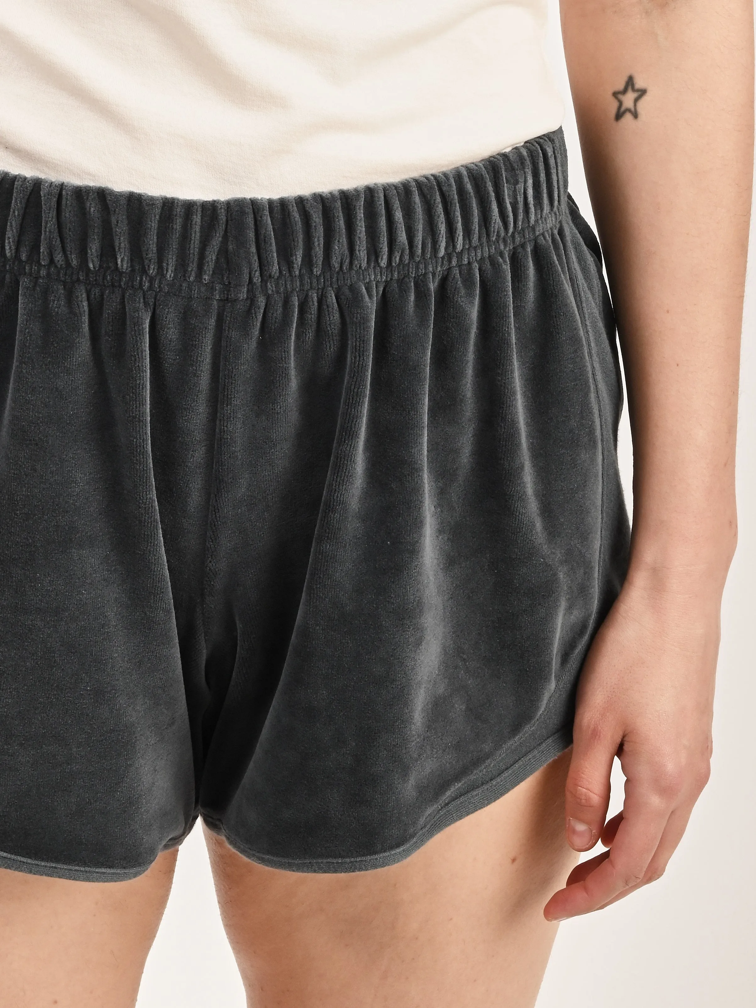 Petrolium Blue Ran Shorts sold by Frances May Houseline product image thumbnail 3