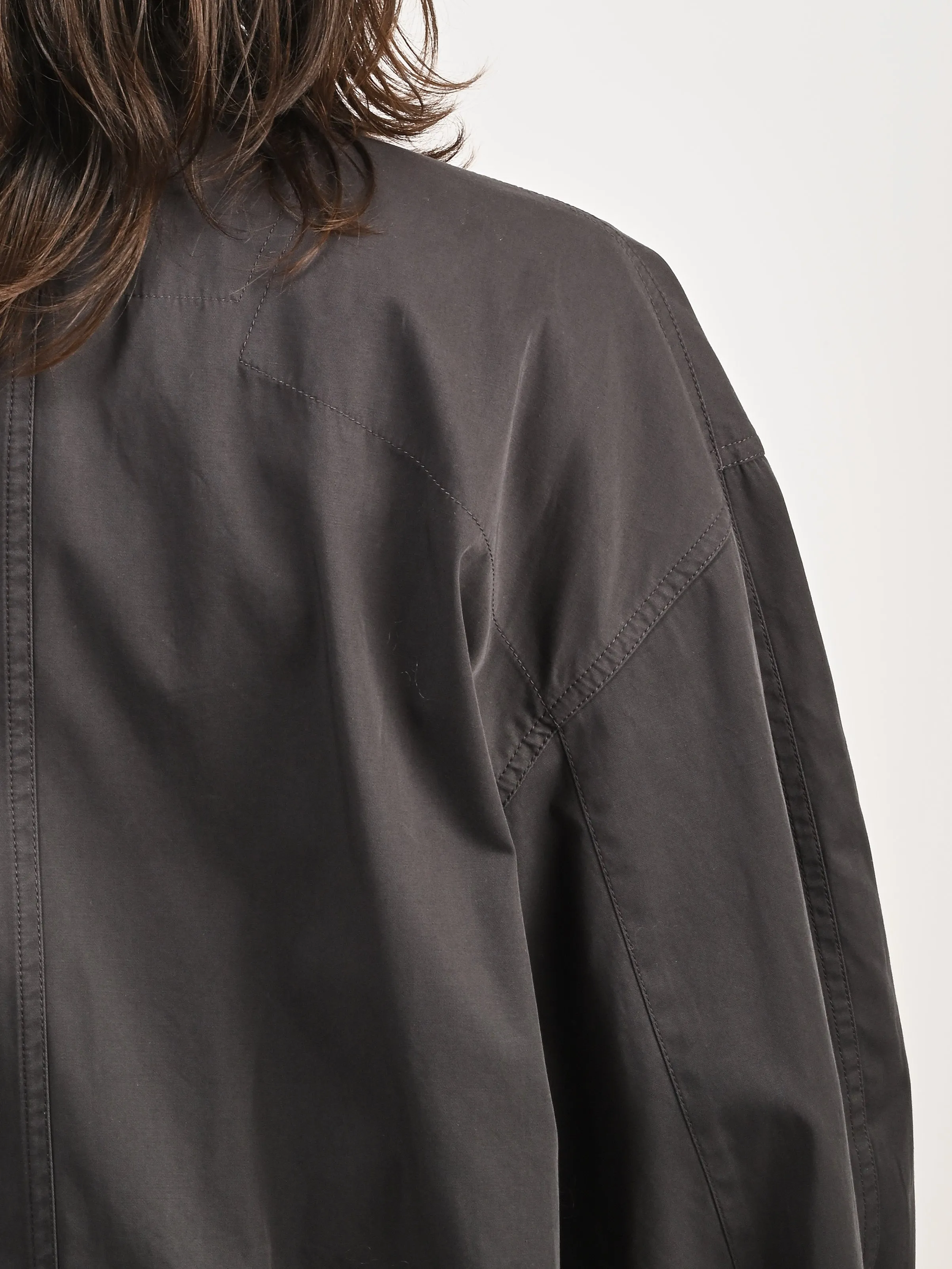 Charcoal Zipped Parka sold by Frances May Houseline product image thumbnail 5