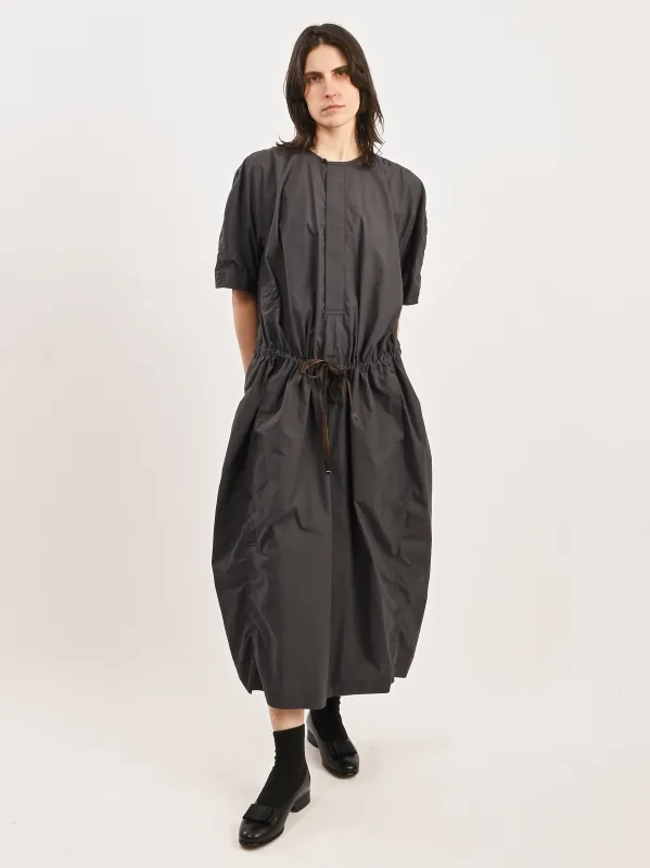 Charcoal Parachute Dress made by Lemaire