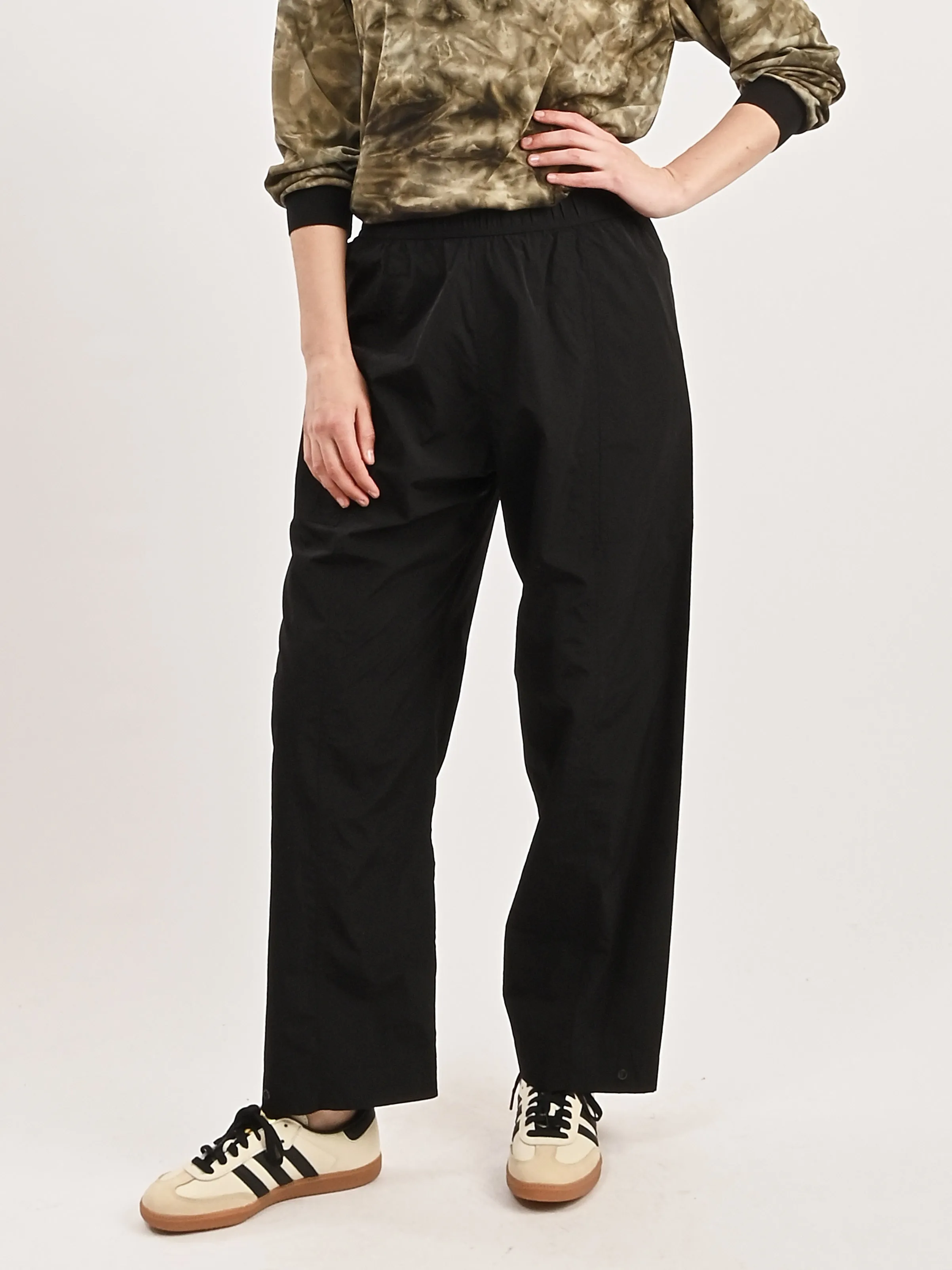 Black Lorca Elasticated Waist Tapered Pants sold by Frances May Houseline product image thumbnail 2