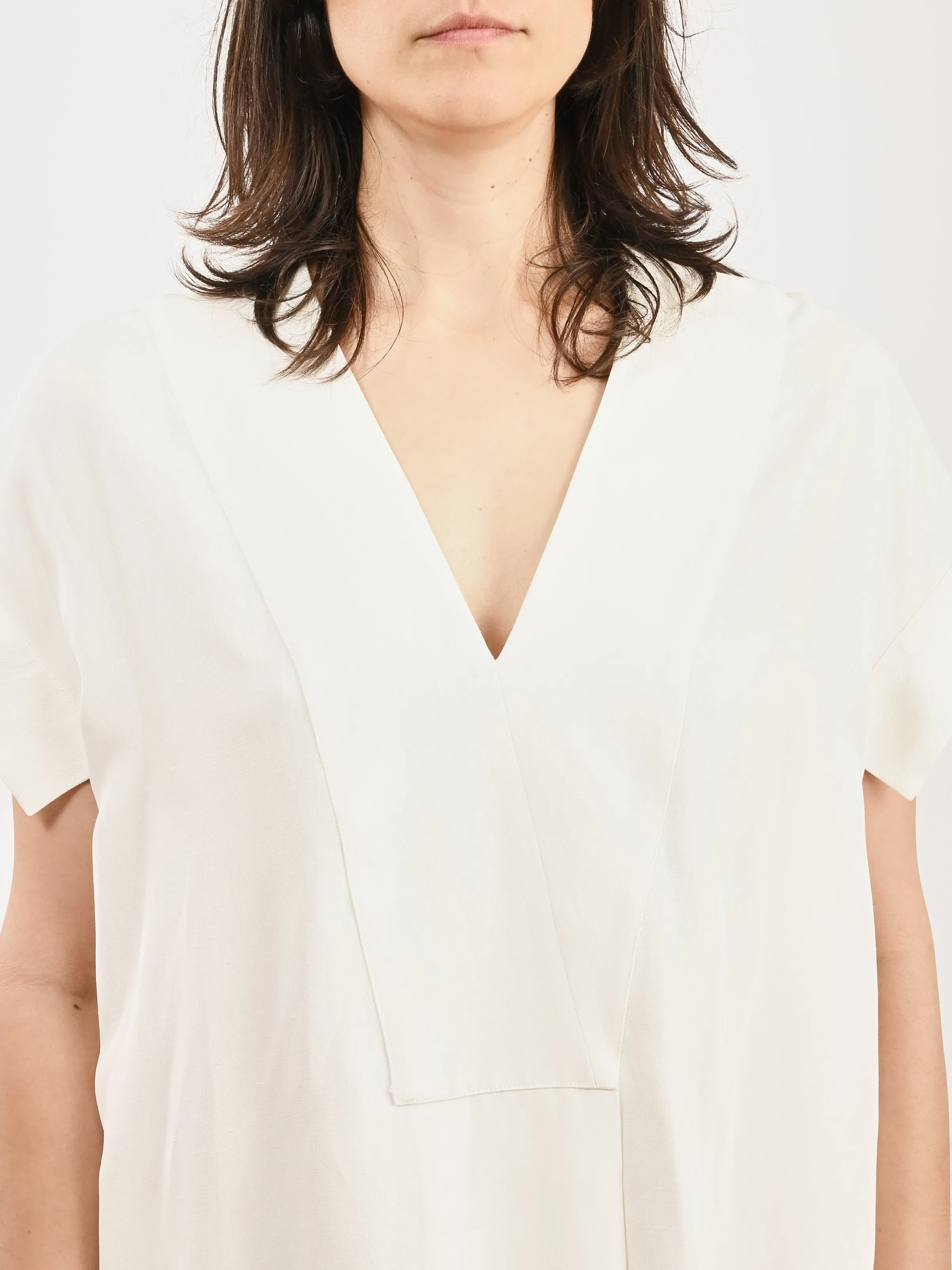 Parchment Cley S/S V-Neck Dress sold by Frances May Houseline product image thumbnail 3