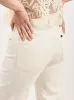 Ivory Selvedge Denim Wide Tapered Cut sold by Frances May Houseline