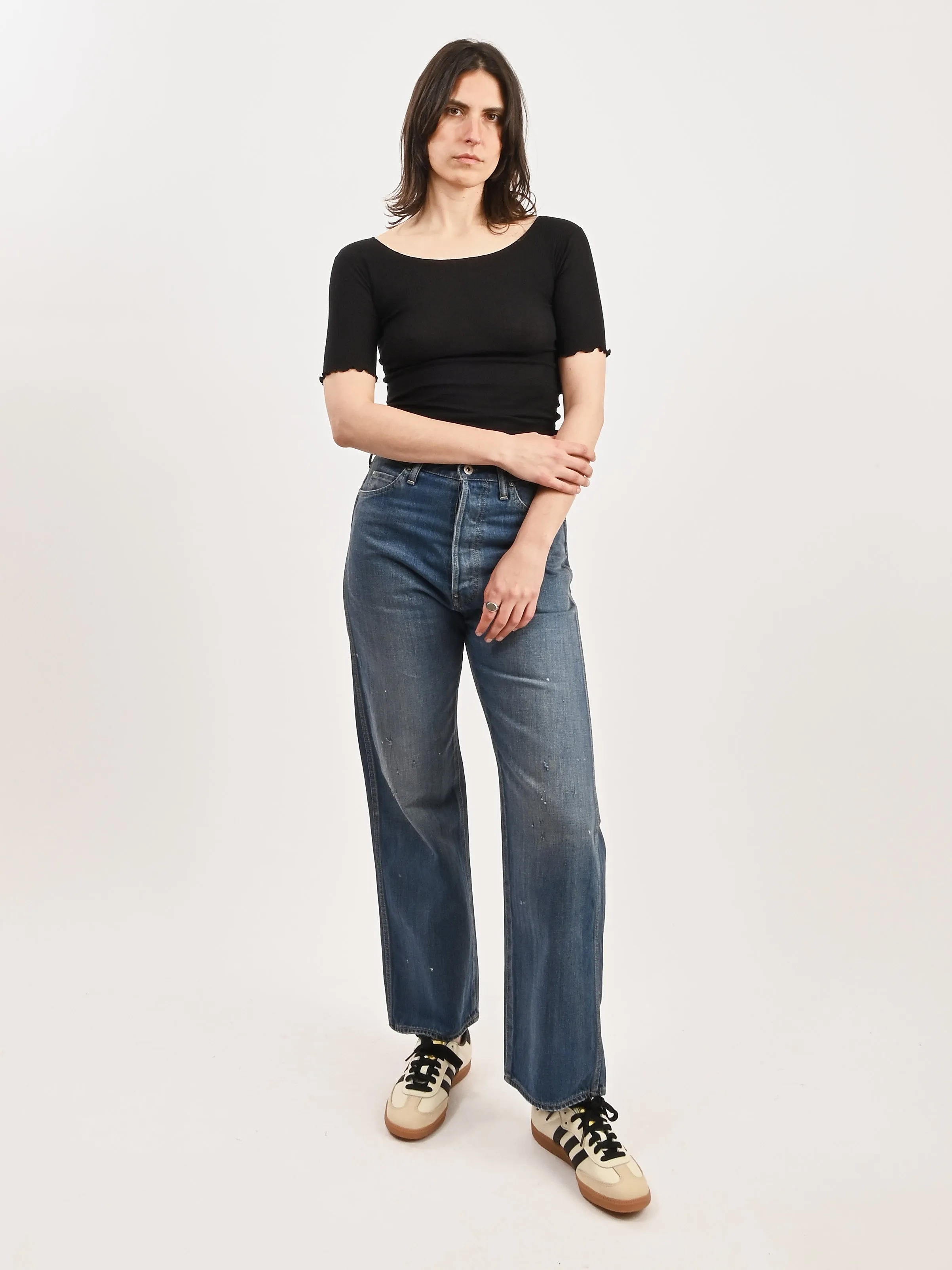 Medium Splatter Unisex Work Denim Regular sold by Frances May Houseline