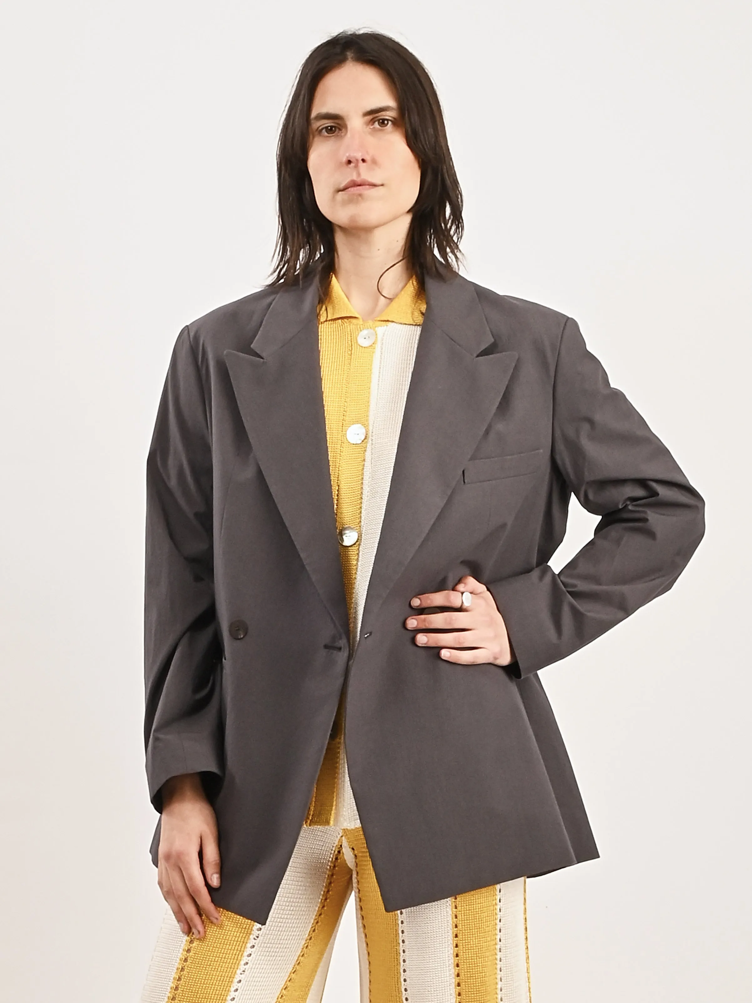 Thunder Chase Double Breasted Blazer sold by Frances May Houseline product image thumbnail 2