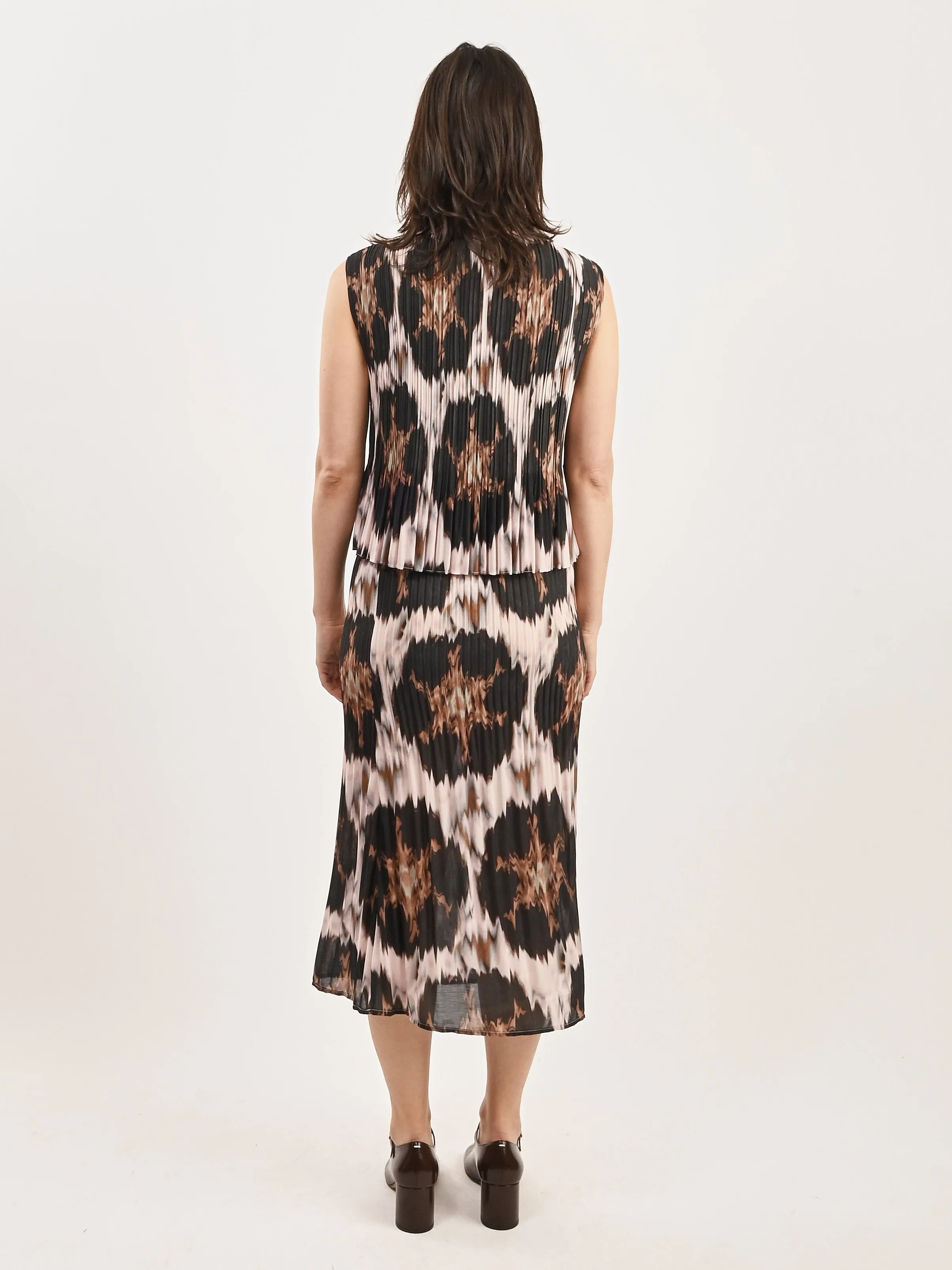 Blush Ikat Rae Tank sold by Frances May Houseline product image thumbnail 5