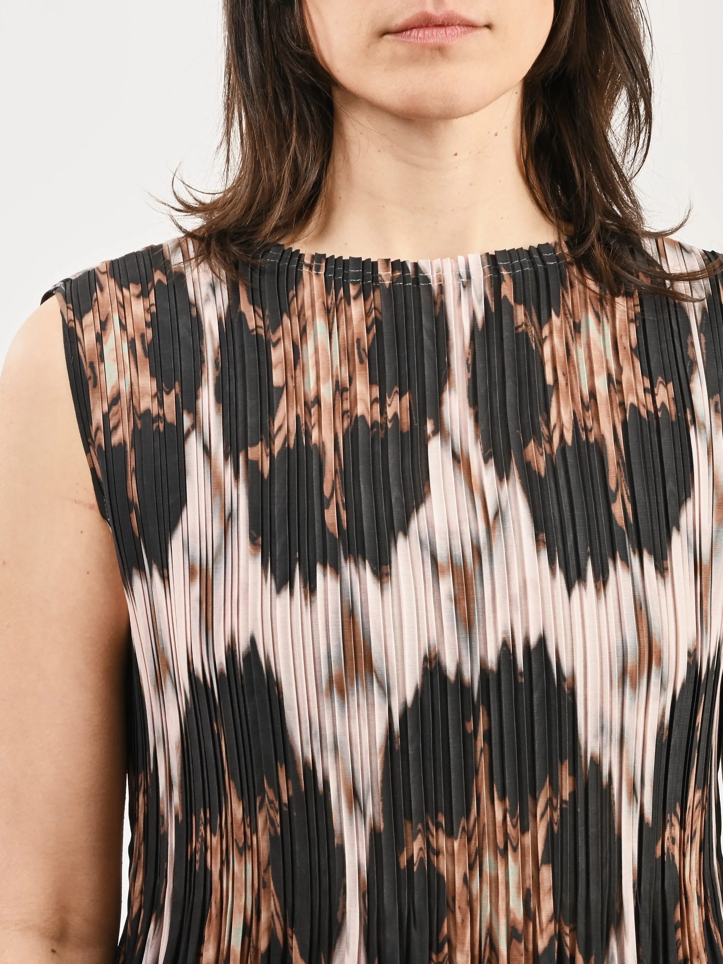 Blush Ikat Rae Tank sold by Frances May Houseline product image thumbnail 3