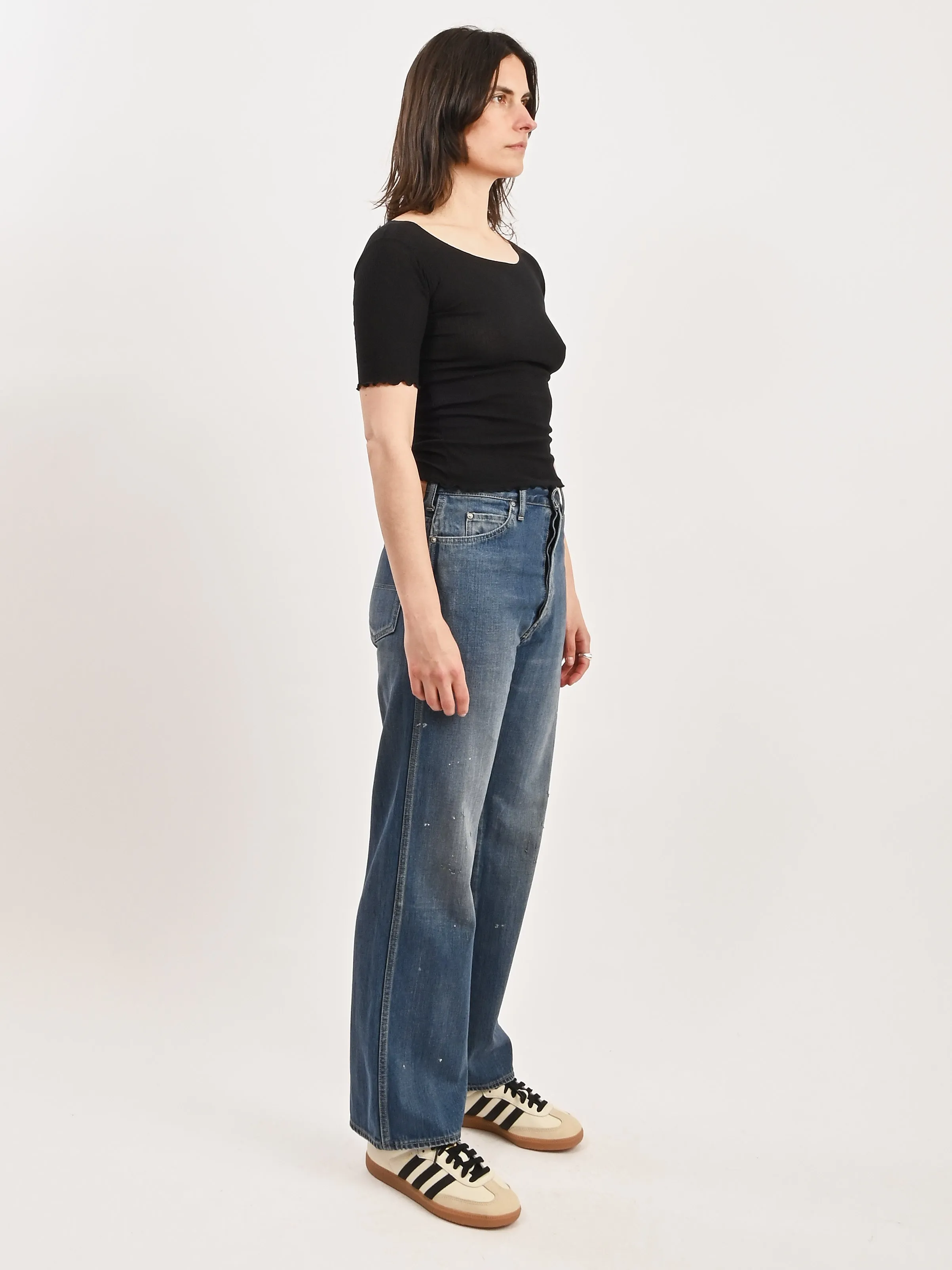 Black Pama 3/4 Top sold by Frances May Houseline product image thumbnail 4