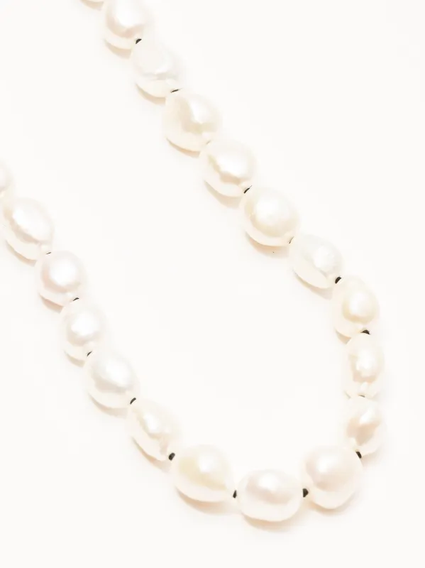Simple Baroque Pearl Collar made by Frances May Houseline