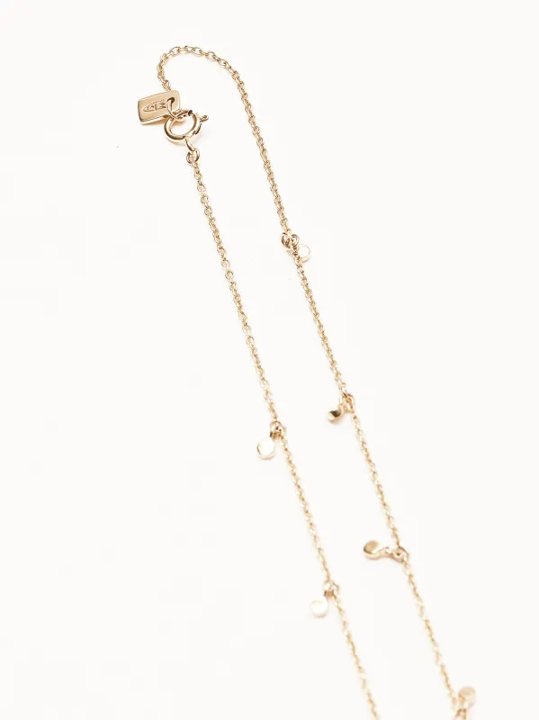 Gold Fairy Bead Necklace sold by Frances May Houseline