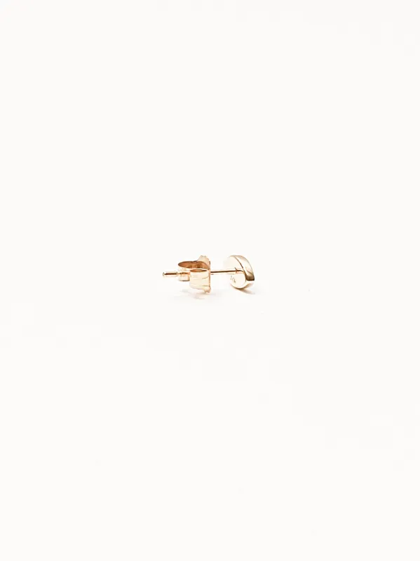 Gold Evil Eye Stud W/Turquoise (Single) sold by Frances May Houseline