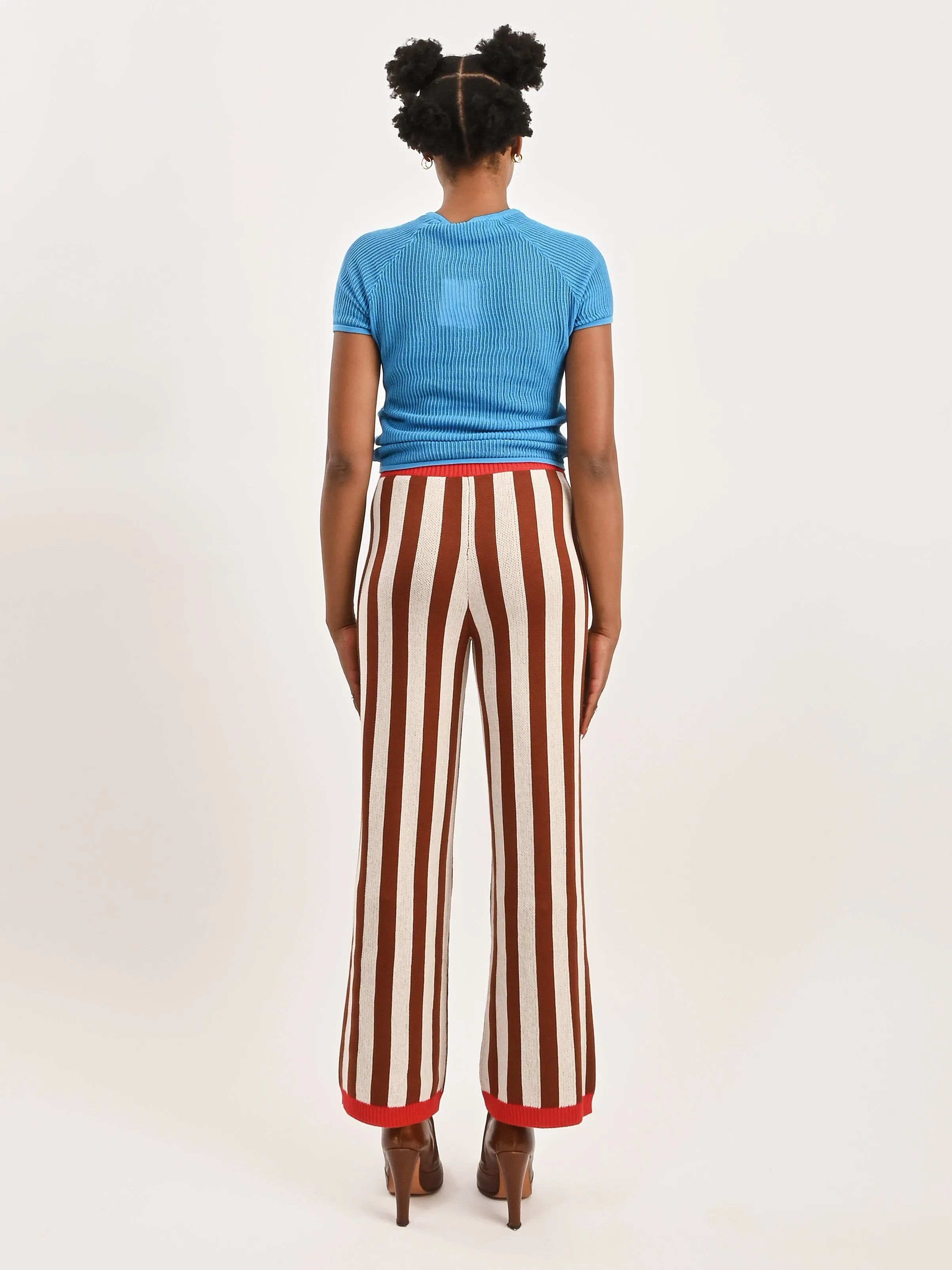 Stripe Gallo Pant sold by Frances May Houseline product image thumbnail 5