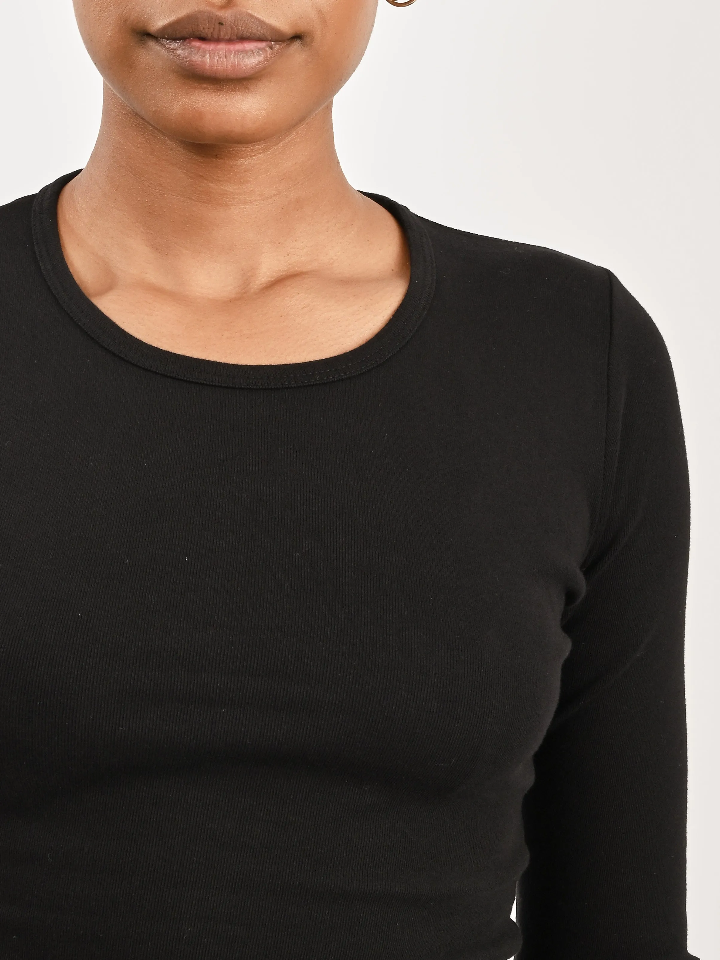 Black L/S Bellevue Mini Dress sold by Frances May Houseline product image thumbnail 3