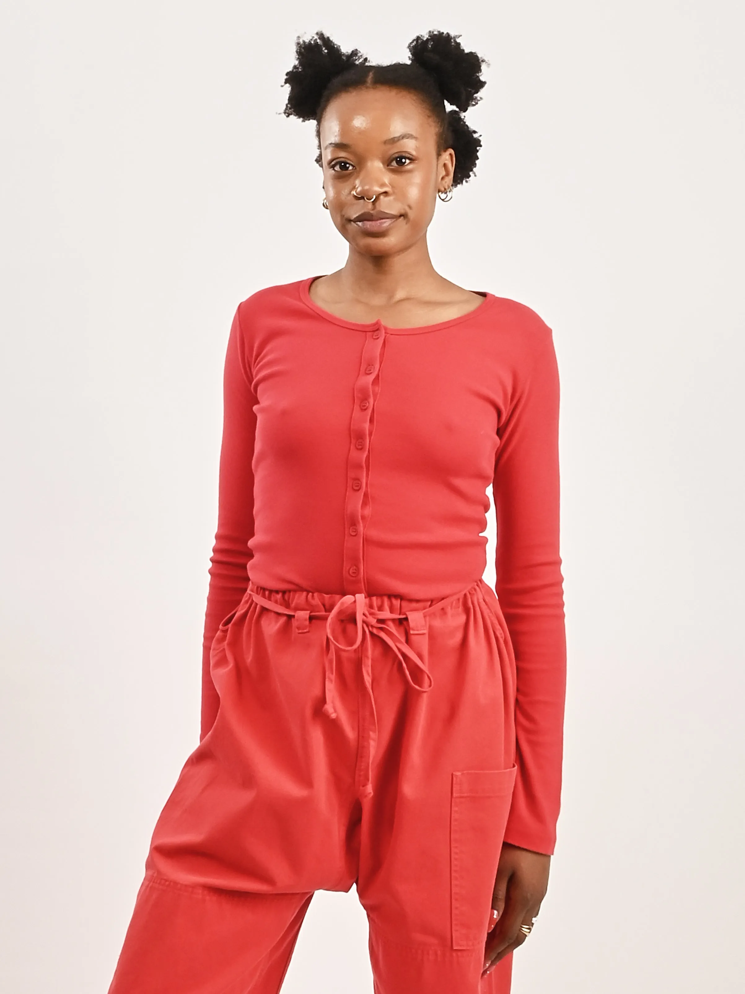 Red Sophie Cardigan sold by Frances May Houseline product image thumbnail 2