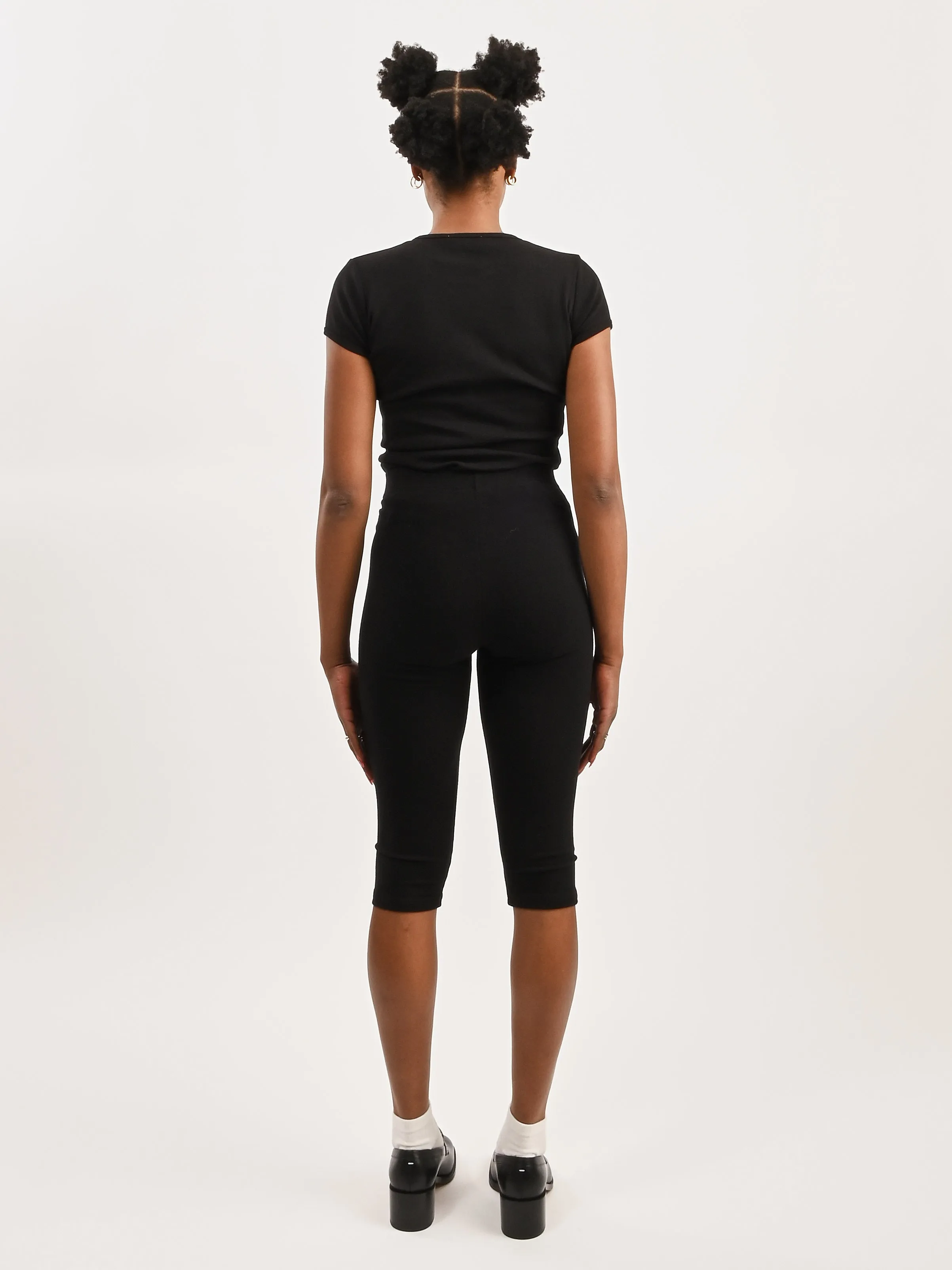 Black Capri Leggings sold by Frances May Houseline product image thumbnail 5