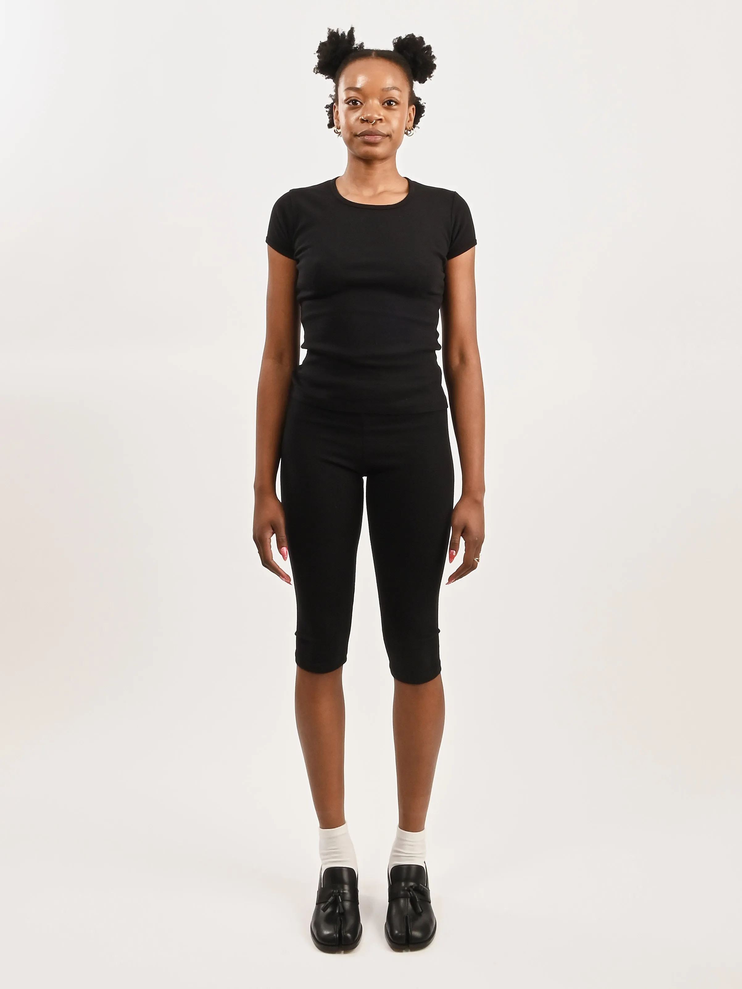 Black Bellevue Tee sold by Frances May Houseline