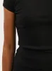 Black Bellevue Tee sold by Frances May Houseline